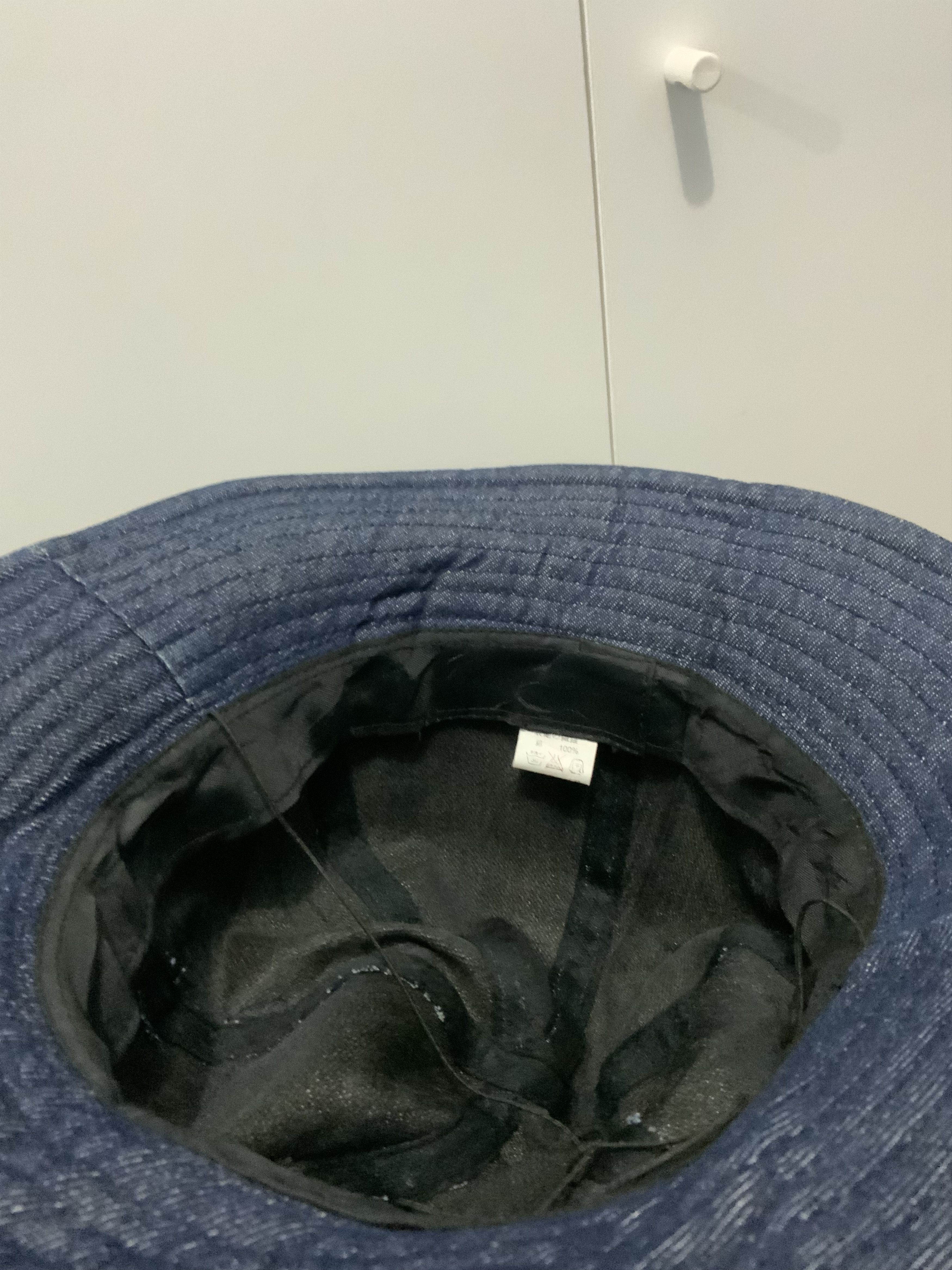 Japanese Brand Distressed Denim Jeans Bucket Hat Size ONE SIZE - 14 Thumbnail