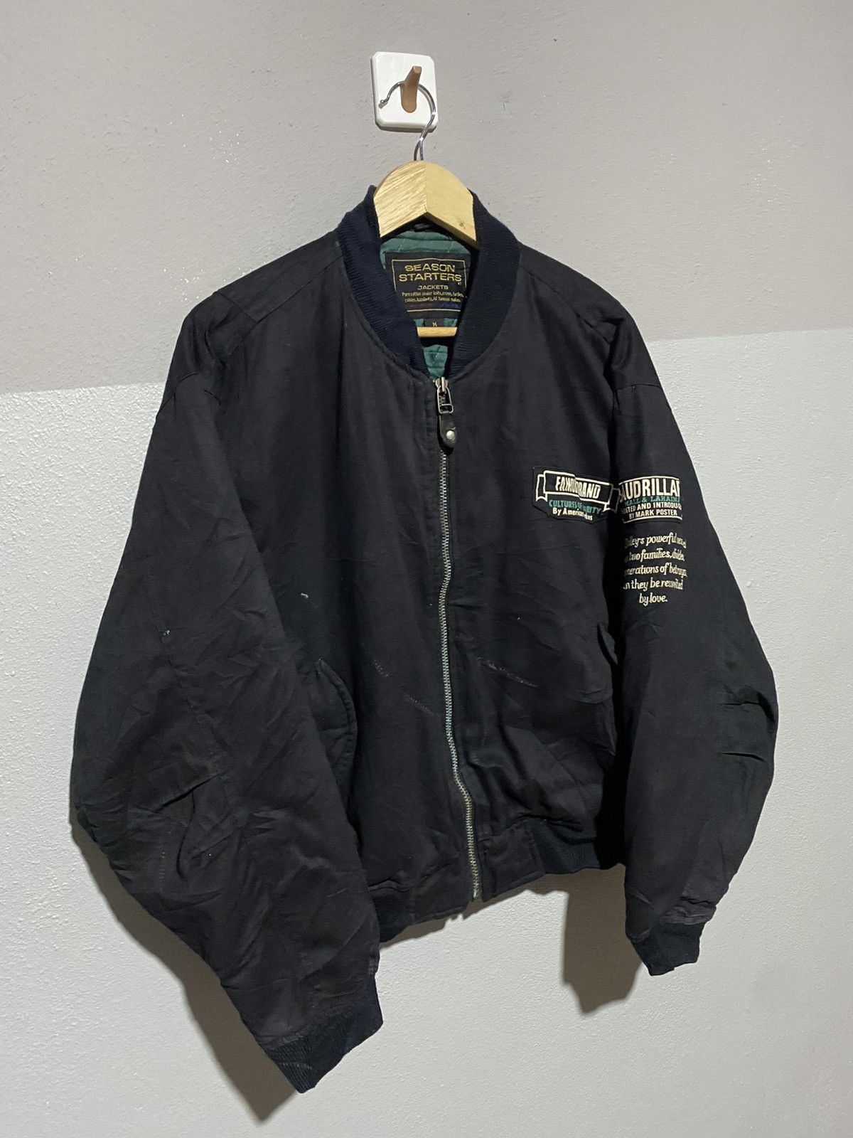 Vintage 🔥SALE🔥VINTAGE SEASON STARTER WORKER BOMBER JACKET Size US M / EU 48-50 / 2 - 3 Thumbnail