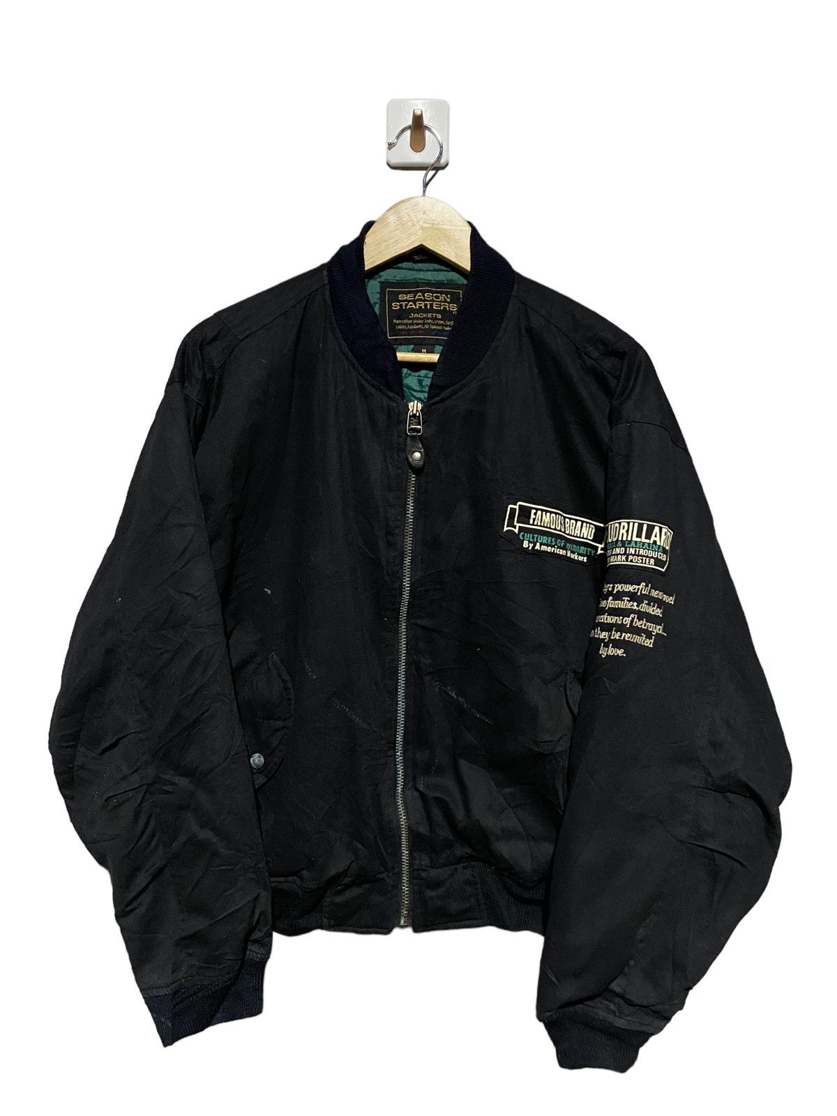 Vintage 🔥SALE🔥VINTAGE SEASON STARTER WORKER BOMBER JACKET Size US M / EU 48-50 / 2 - 1 Thumbnail