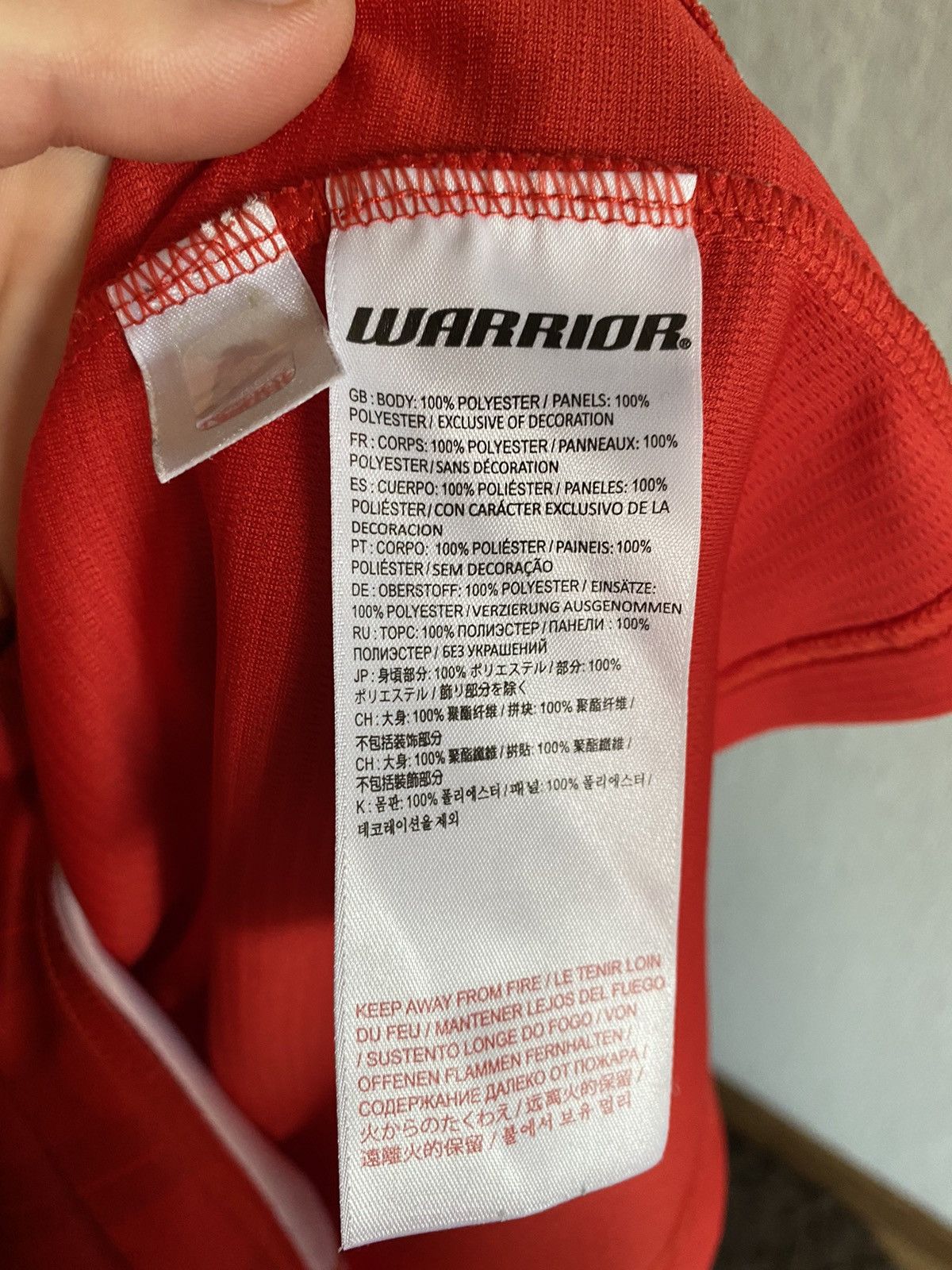 Warrior Liverpool 2013 2014 Soccer Jersey PSG Arsenal United Milan Size US M / EU 48-50 / 2 - 7 Thumbnail