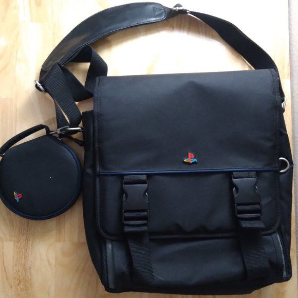 Vintage Vintage Playstation 1 Carrying Case Messenger Bag Grailed