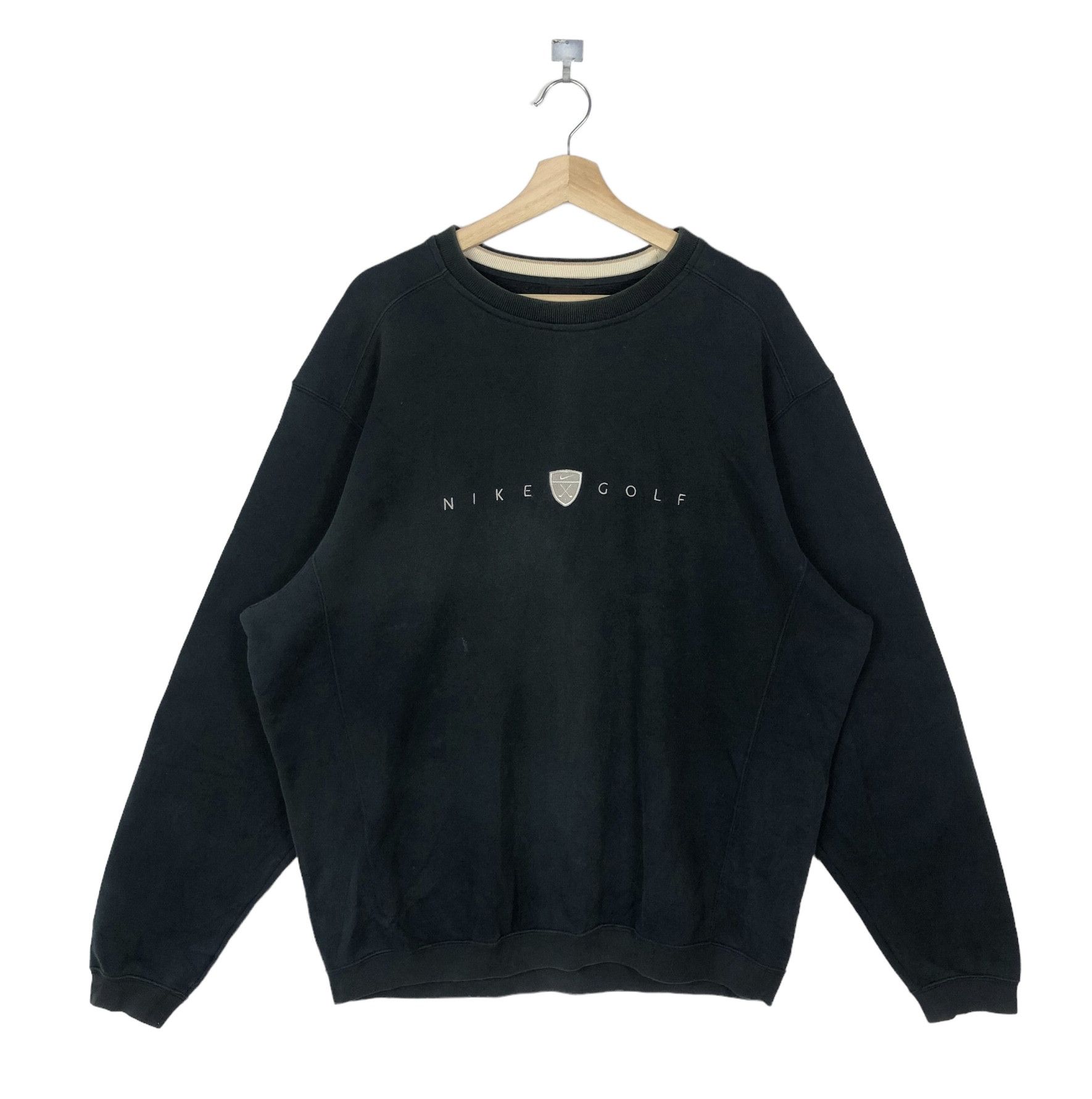 Nike × Vintage VINTAGE 90’S NIKE GOLF EMBROIDERIES SWEATSHIRT Size US XL / EU 56 / 4 - 1 Thumbnail