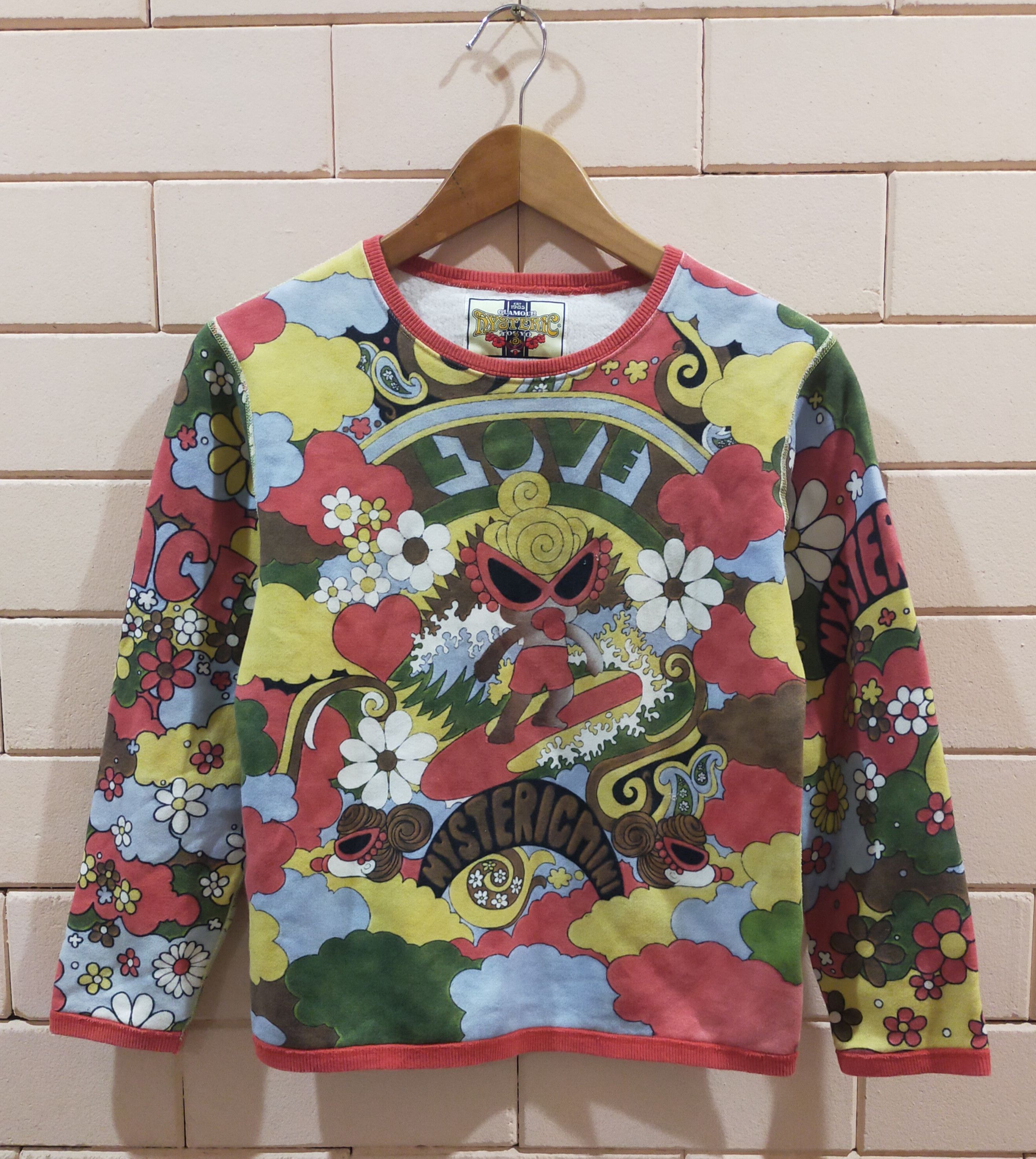 Hysteric Glamour Hysteric mini fullprint sweatshirt Size XS / US 0-2 / IT 36-38 - 1 Thumbnail