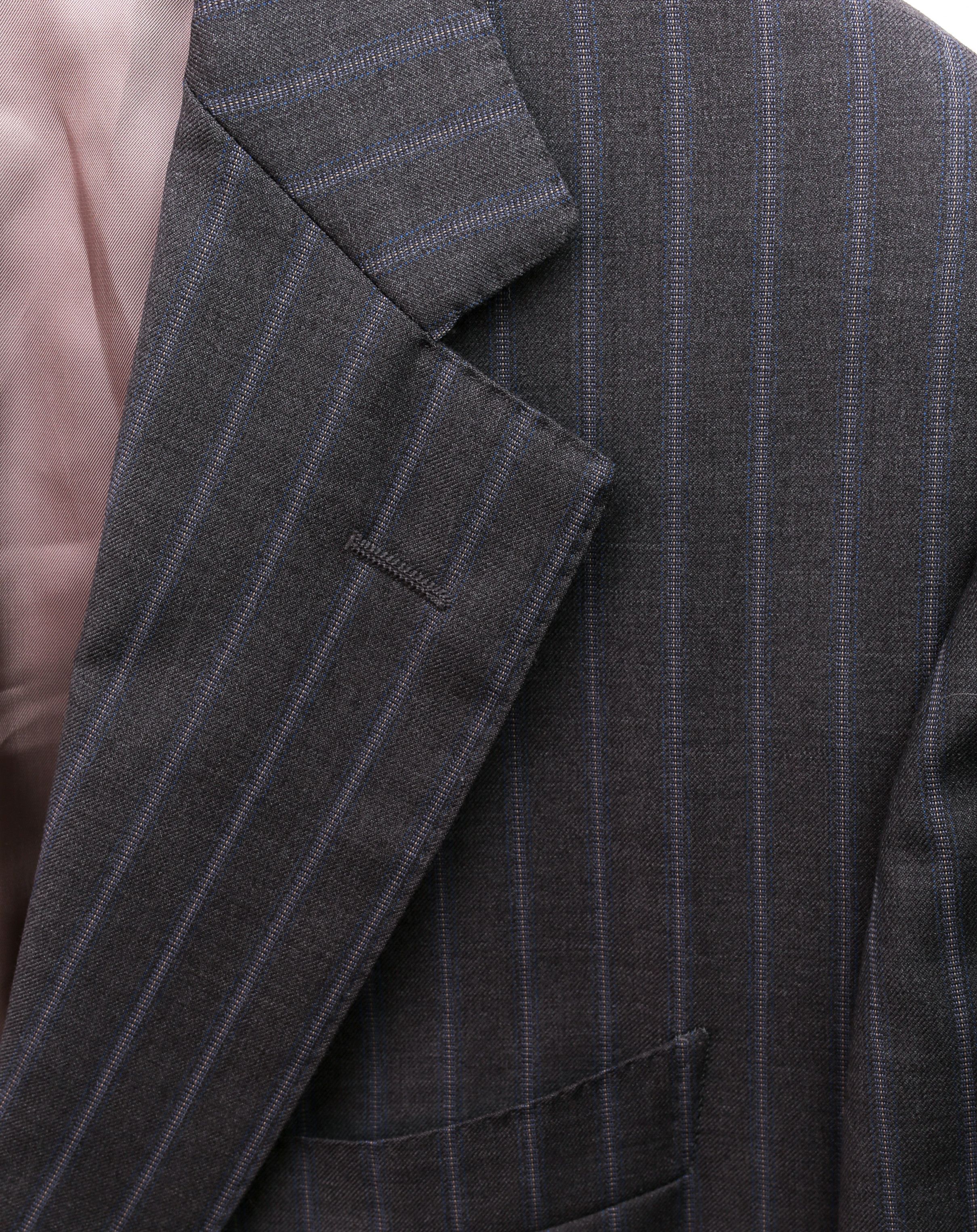 Suitsupply SUITSUPPLY Super 110 Wool Blazer Coat Pinstriped Jacket Size 42R - 3 Thumbnail
