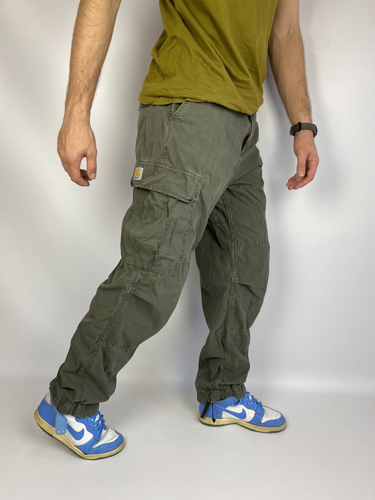 Vintage Carhartt WIP Cargo Pants Travis Scott Style 32x32