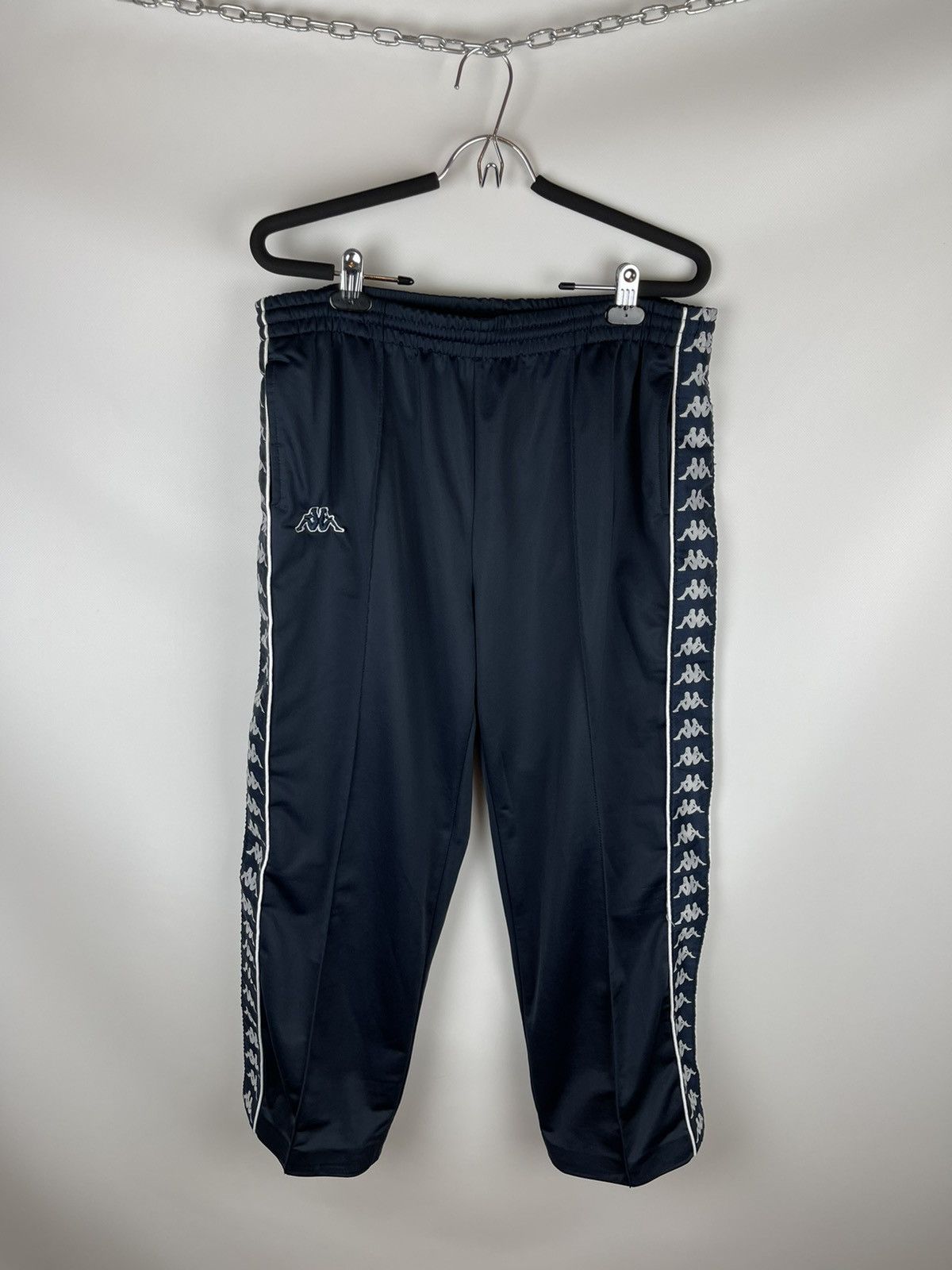 Kappa Kappa vintage pants with logo stripes hype travis style Size US 36 / EU 52 - 1 Thumbnail