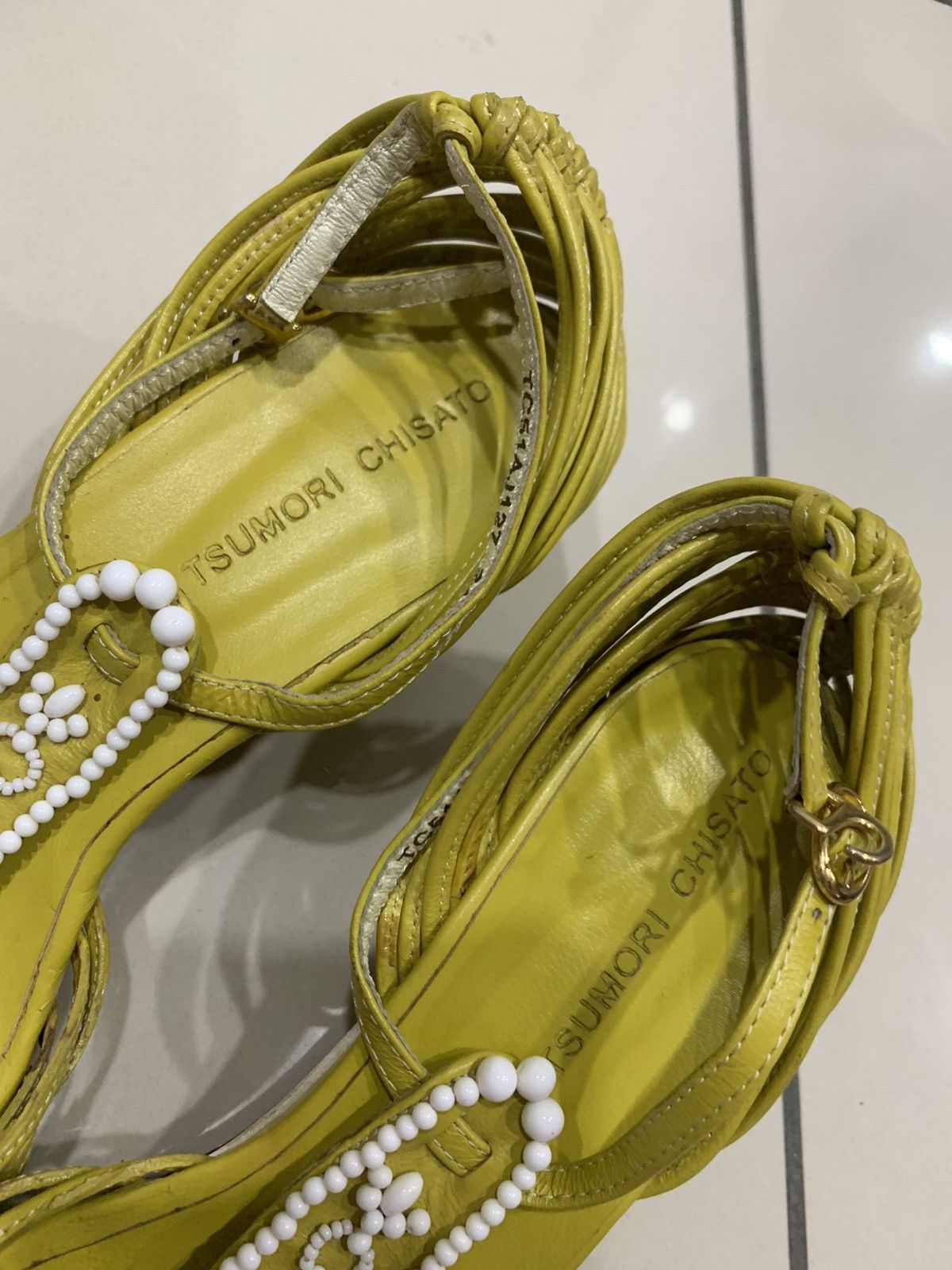 Issey Miyake TSUMORI CHISATO HAWAIIAN STYLE FRINGE SANDAL SHOES Size US 6 / IT 36 - 6 Thumbnail