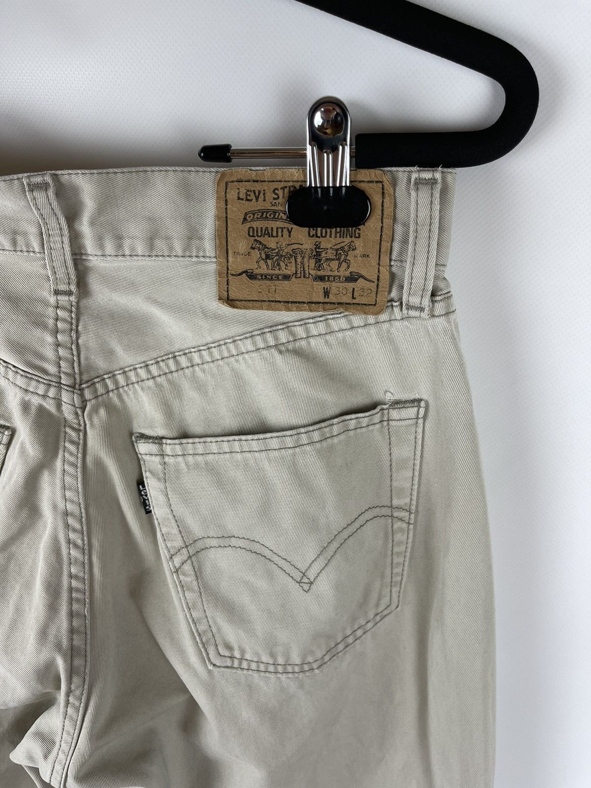 Levi's Levi’s vintage 90s made in USA black tag denim pants Size US 30 / EU 46 - 2 Thumbnail