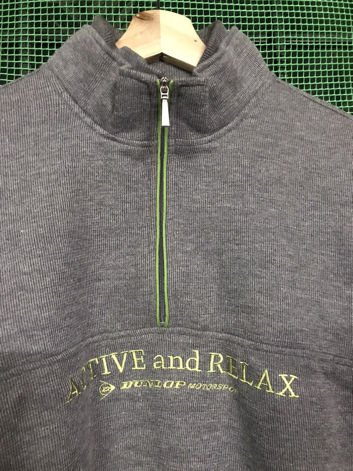 Dunlop × If Six Was Nine × The Unbranded Brand Dunlop Sweatshirt Halfzip Pullover Size US L / EU 52-54 / 3 - 3 Thumbnail