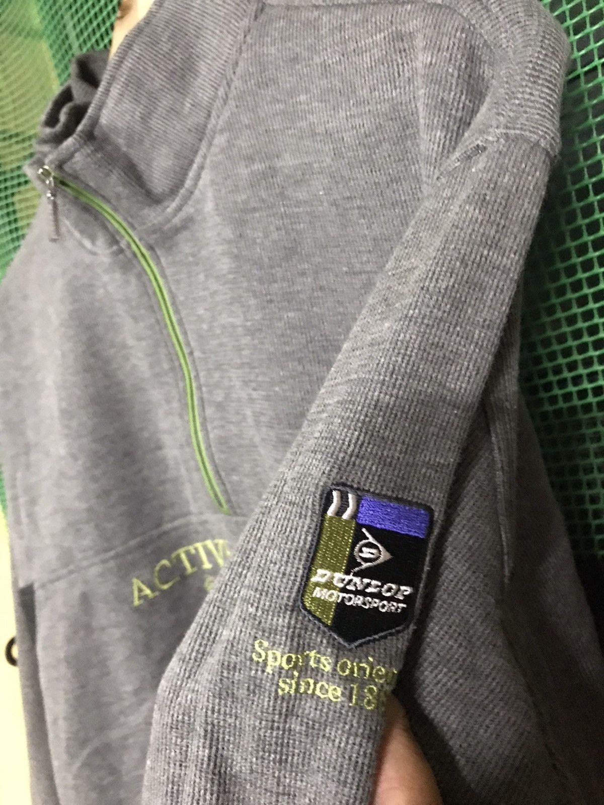 Dunlop × If Six Was Nine × The Unbranded Brand Dunlop Sweatshirt Halfzip Pullover Size US L / EU 52-54 / 3 - 4 Thumbnail
