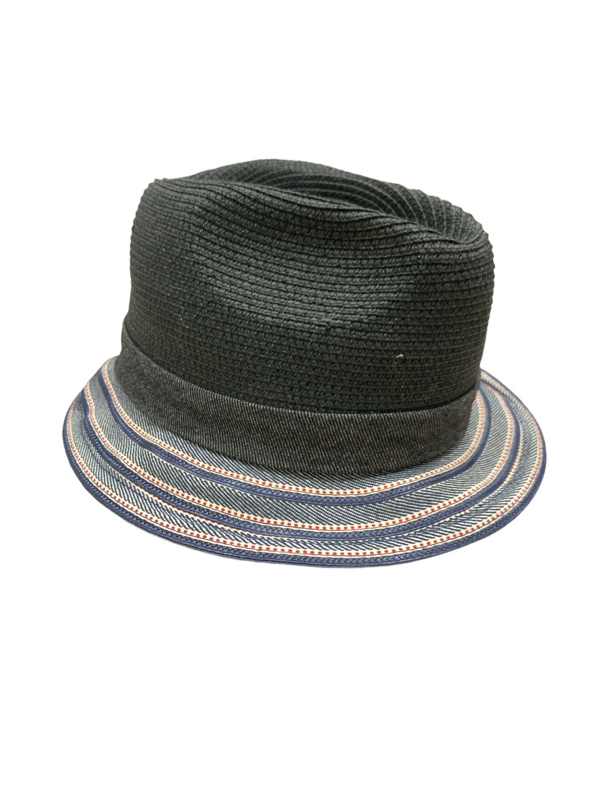 Vintage VINTAGE SELVEDGE STRAW HAT Size ONE SIZE - 2 Thumbnail