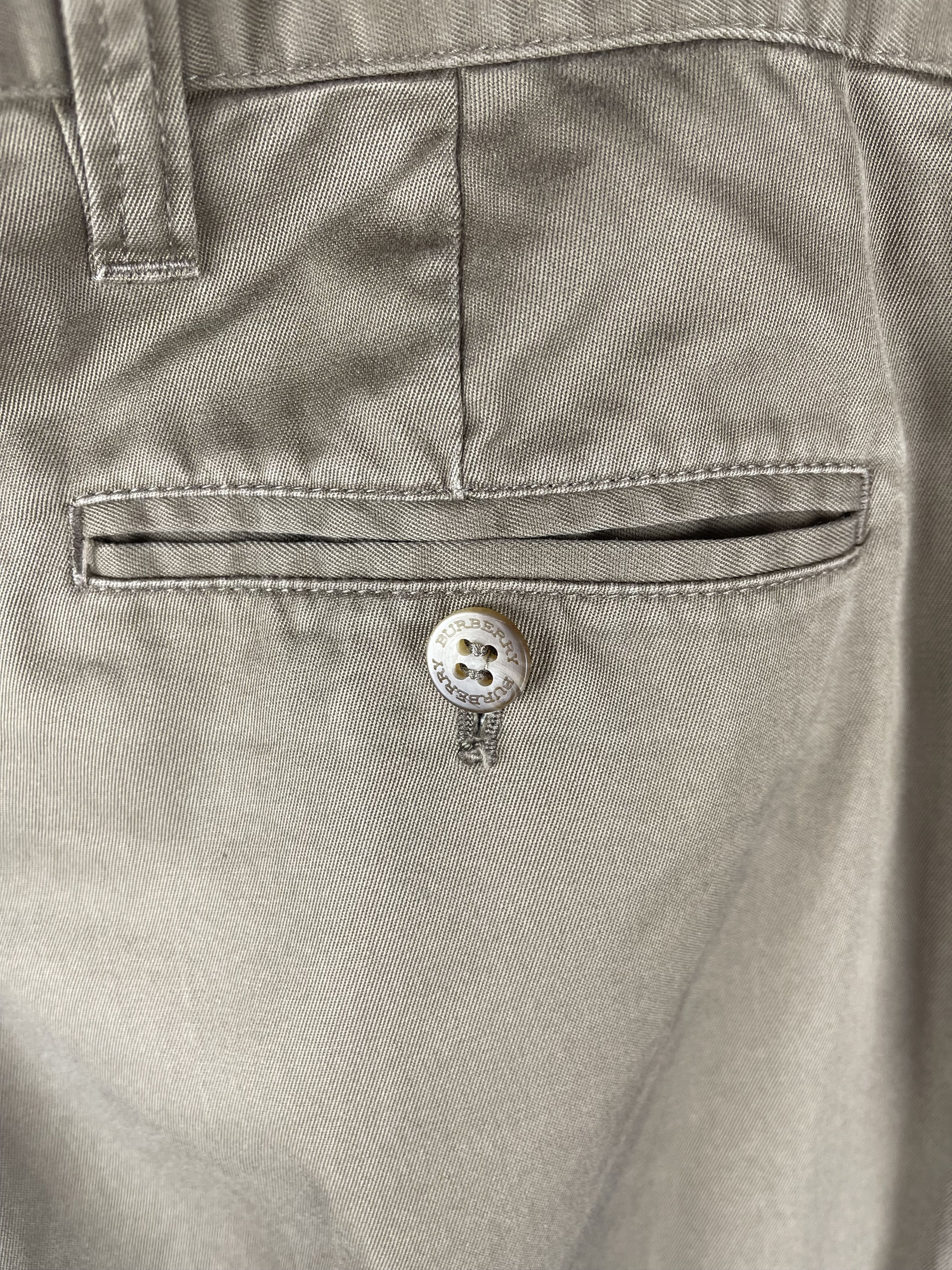 Burberry Burberry London nova check beige khaki chino pants trousers Size US 34 / EU 50 - 11 Thumbnail