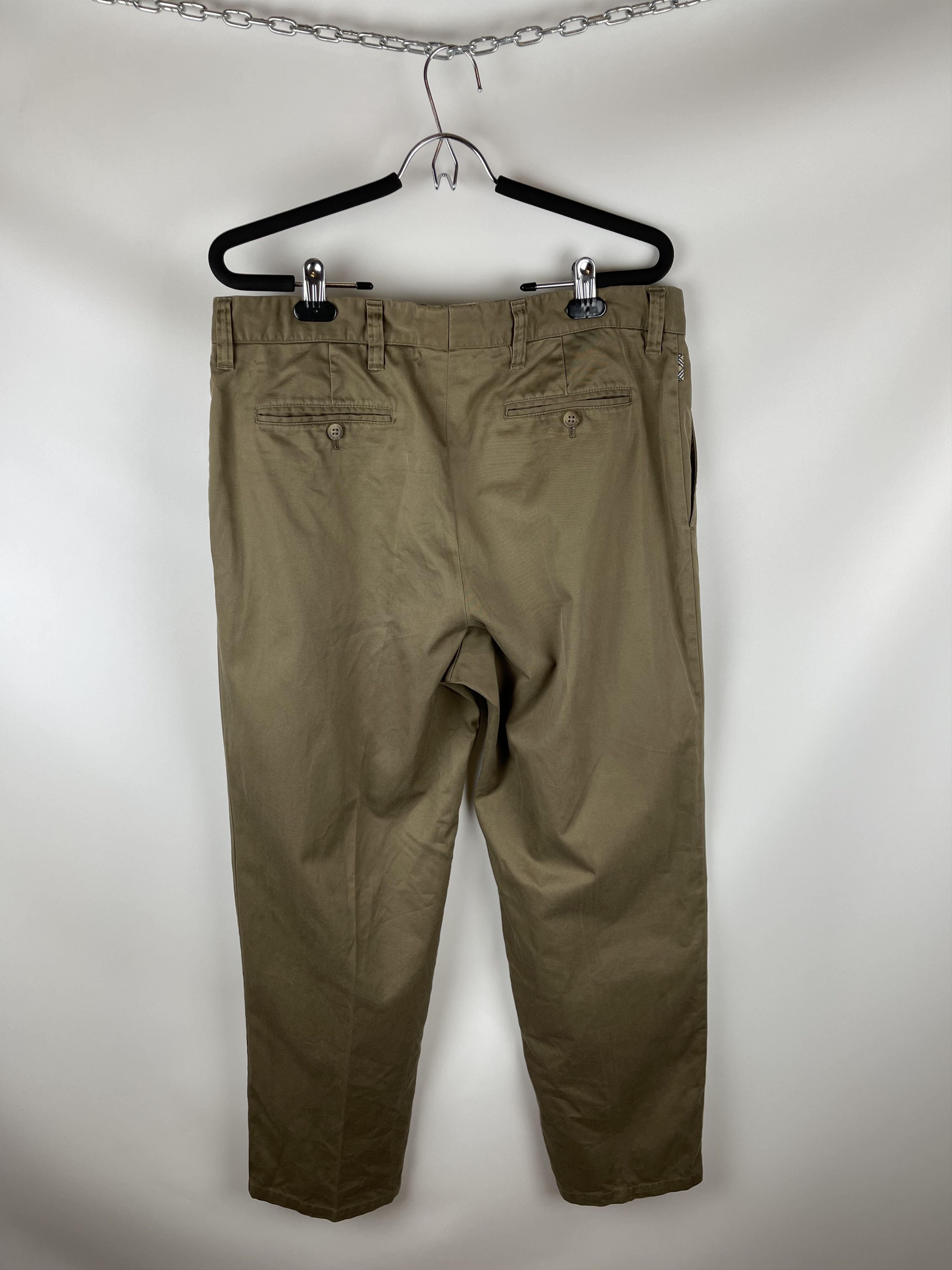 Burberry Burberry London nova check beige khaki chino pants trousers Size US 34 / EU 50 - 7 Thumbnail