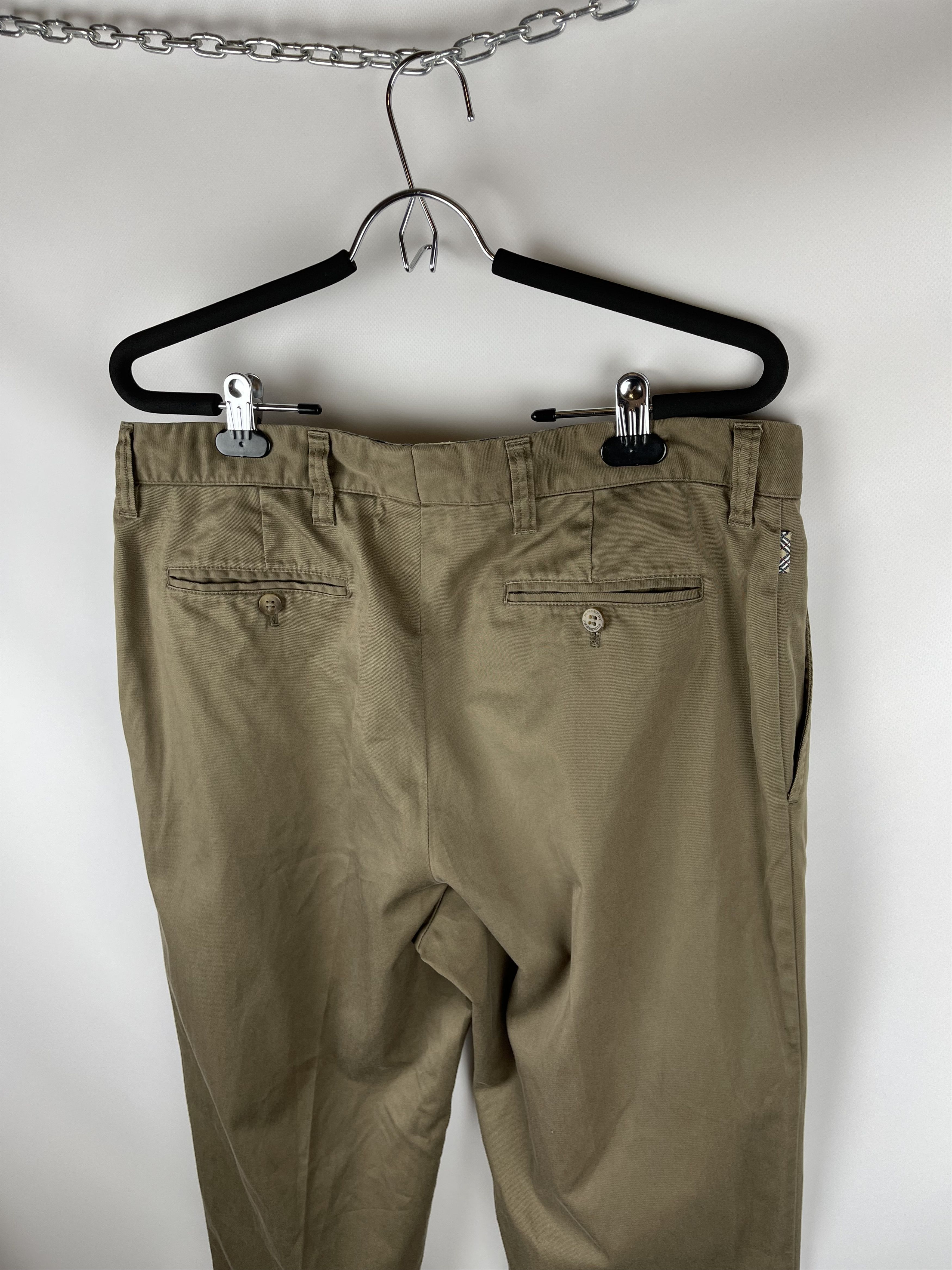 Burberry Burberry London nova check beige khaki chino pants trousers Size US 34 / EU 50 - 9 Thumbnail