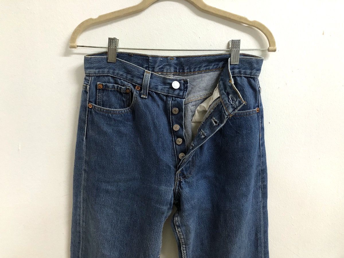 Vintage Levi's 501 Denim 80's W28 Kurt Cobain Nirvana