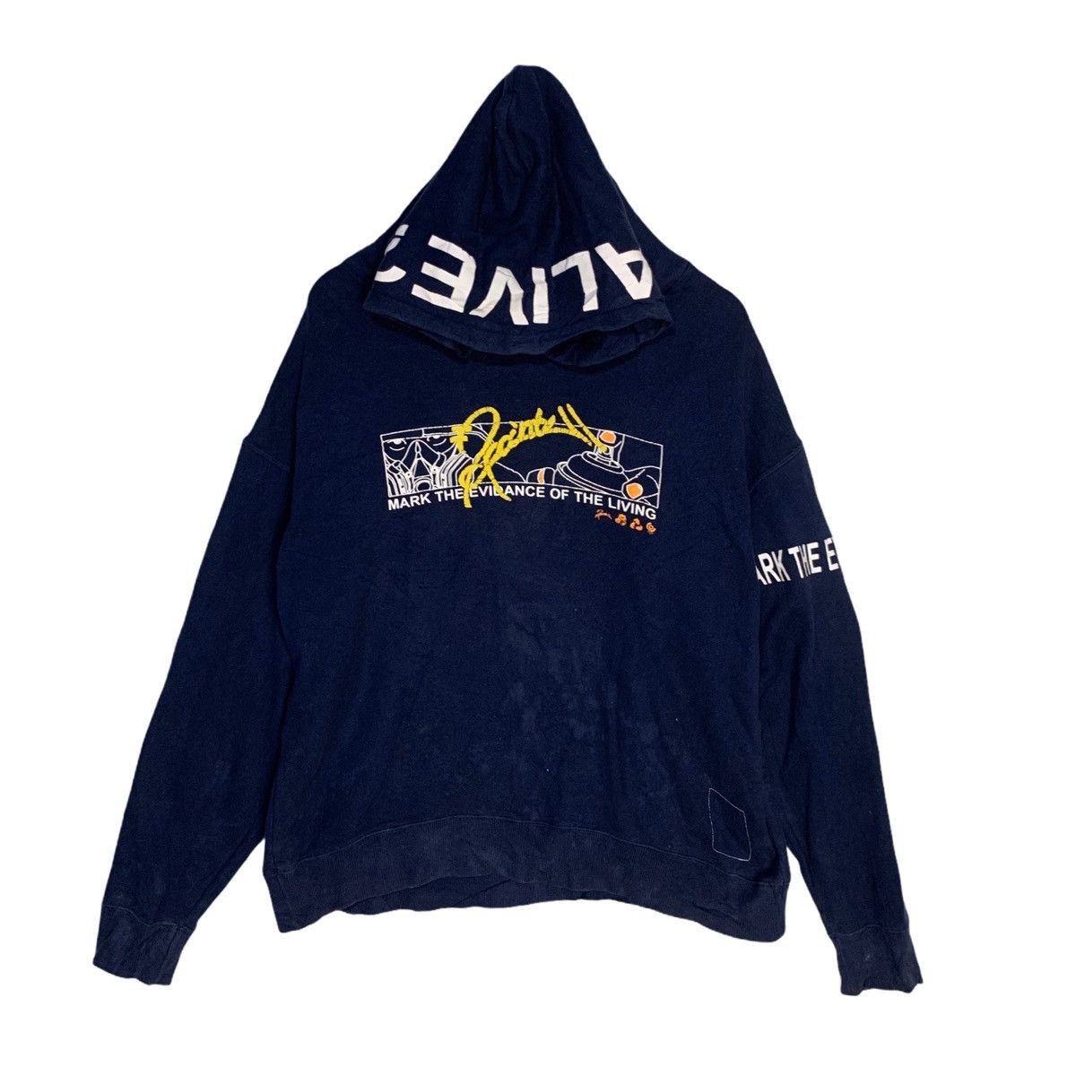 Japanese Brand Hoodie sweatshirt man batsu div Size US XL / EU 56 / 4 - 1 Thumbnail