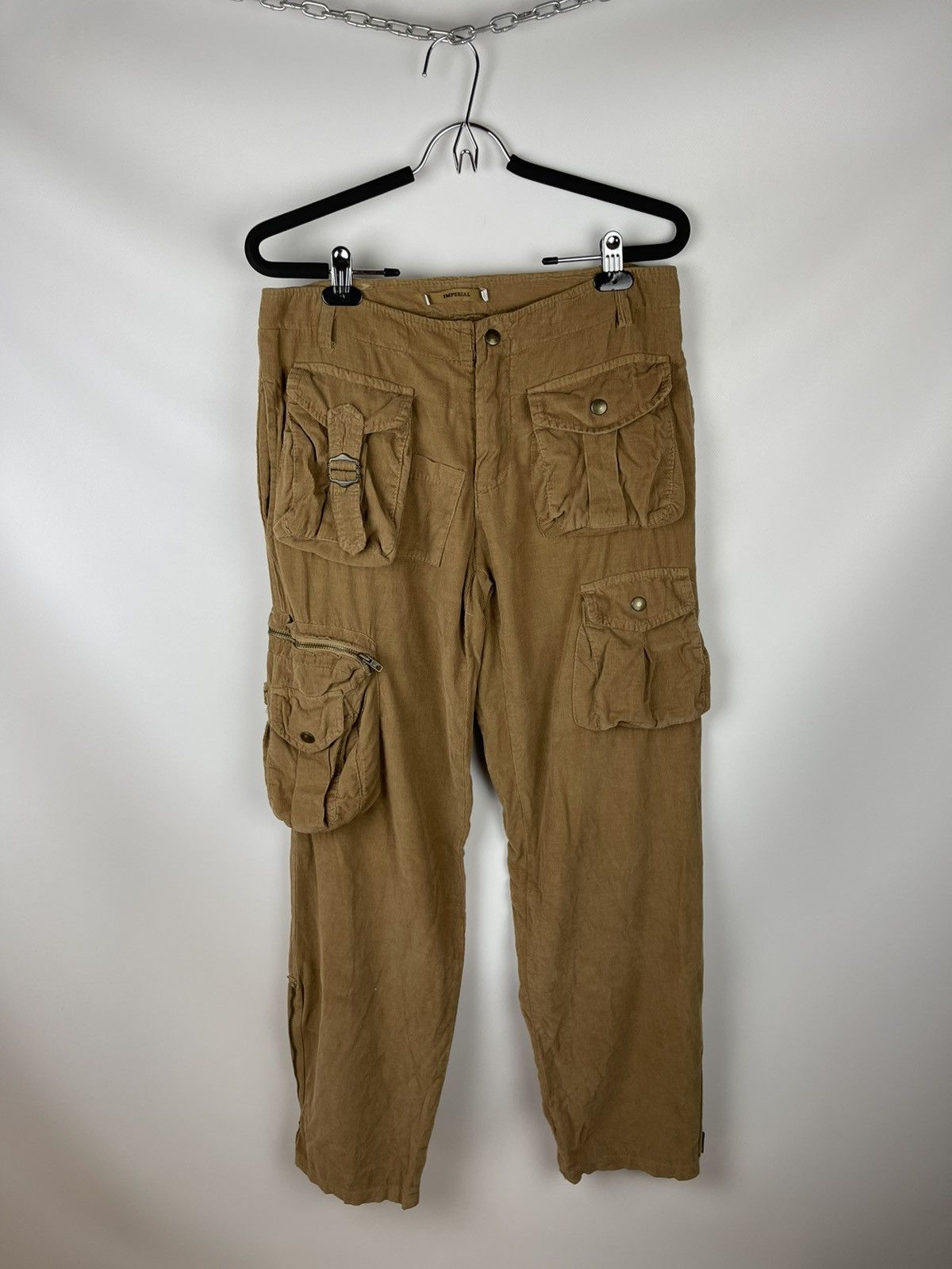 Imperial Imperial vintage bandage cargo pants travis Scott style Size US 30 / EU 46 - 1 Thumbnail