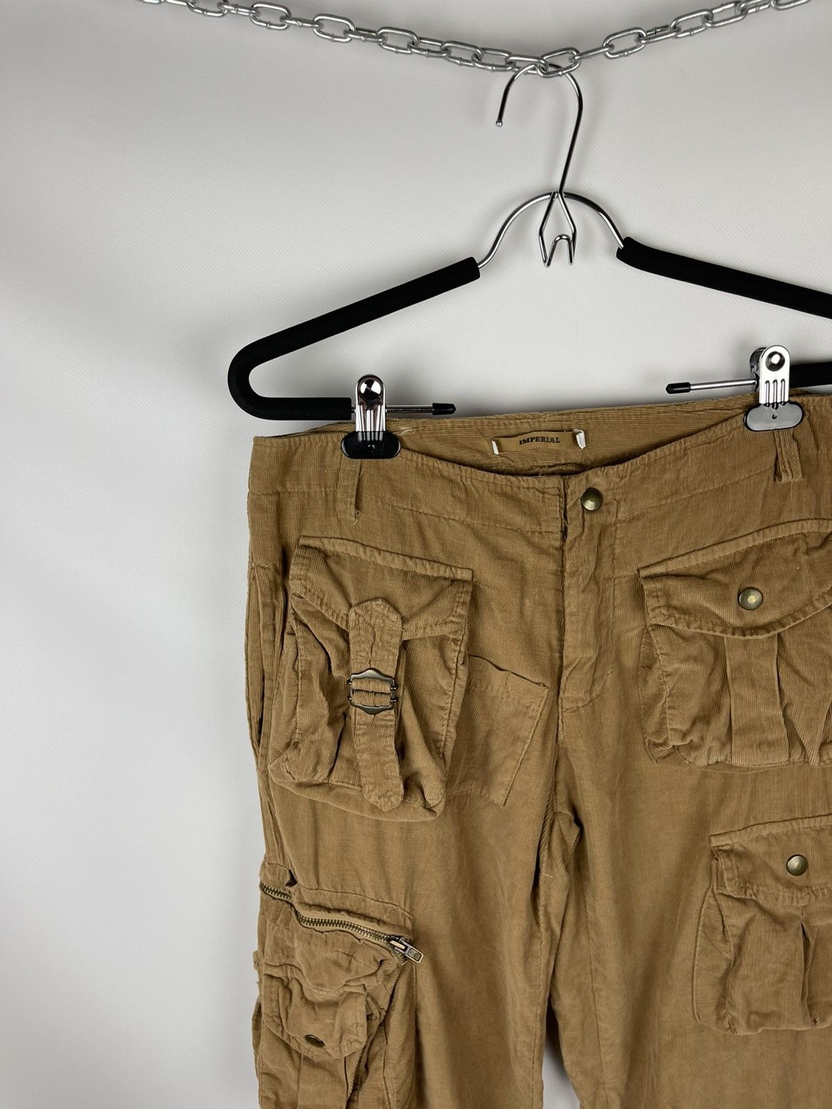 Imperial Imperial vintage bandage cargo pants travis Scott style Size US 30 / EU 46 - 3 Thumbnail