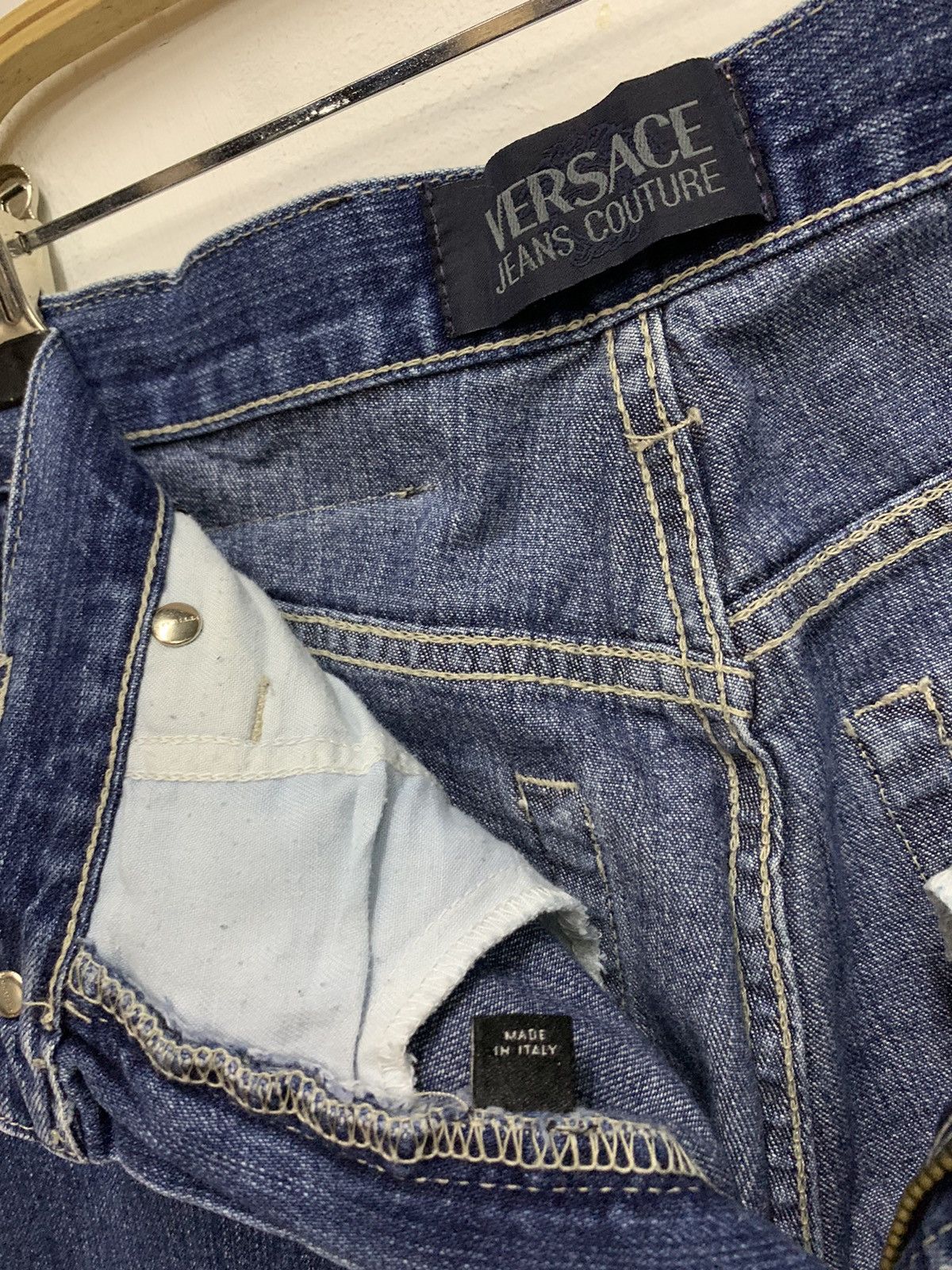 Versace Vintage Versace Jeans Couture Denim Size US 28 / EU 44 - 6 Thumbnail
