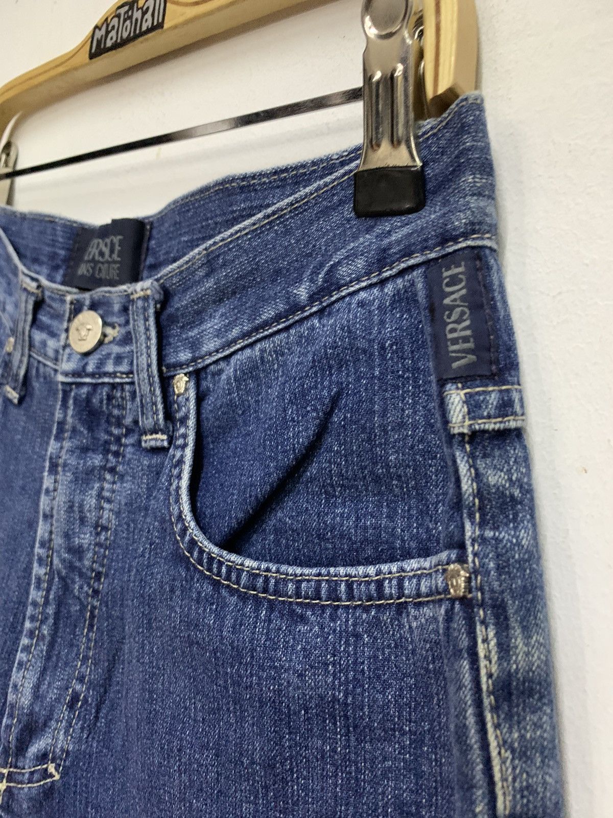 Versace Vintage Versace Jeans Couture Denim Size US 28 / EU 44 - 5 Thumbnail