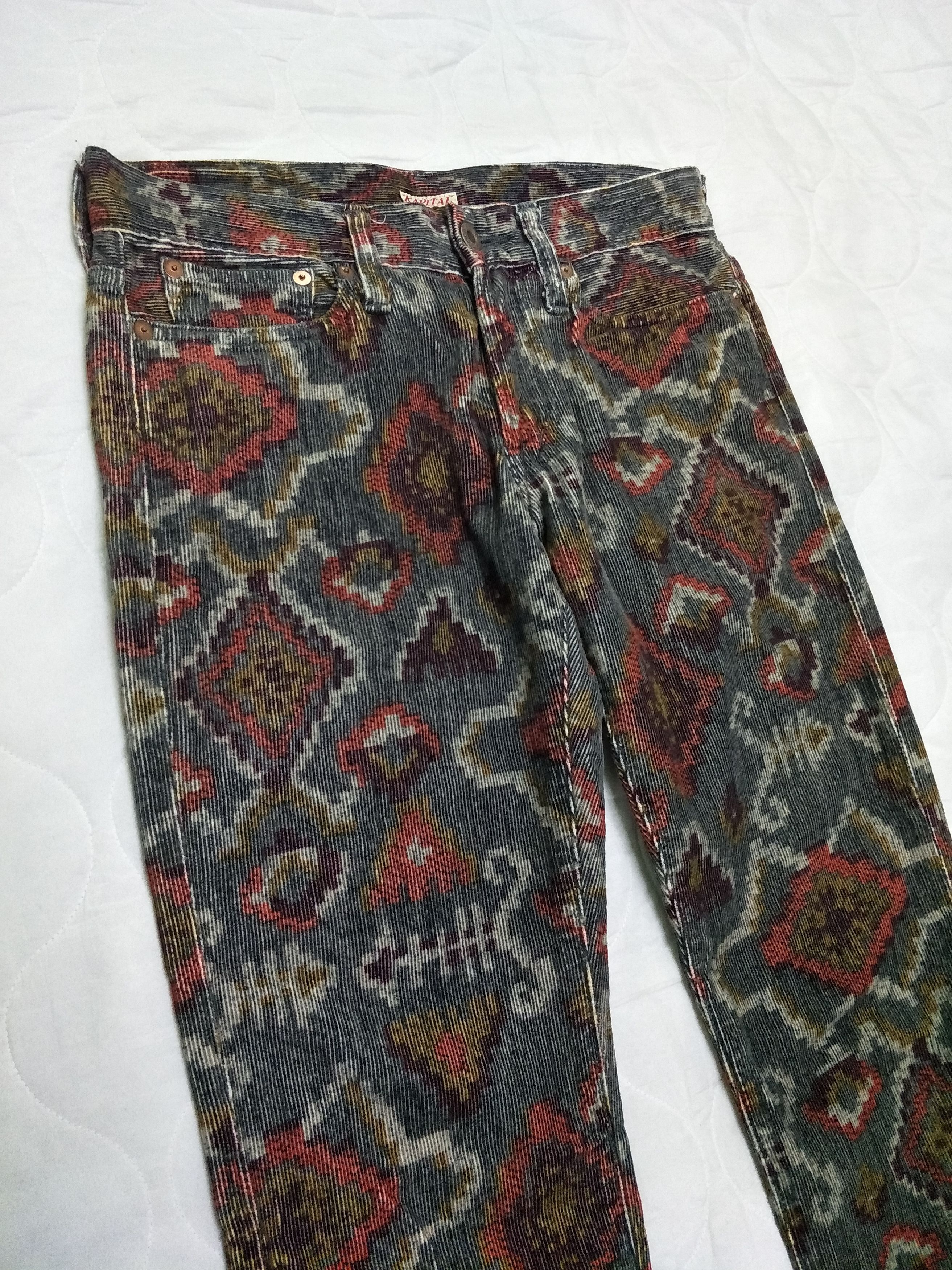 Kapital Kapital Native Cordoruy Slim Fit Vintage Size US 29 - 5 Thumbnail