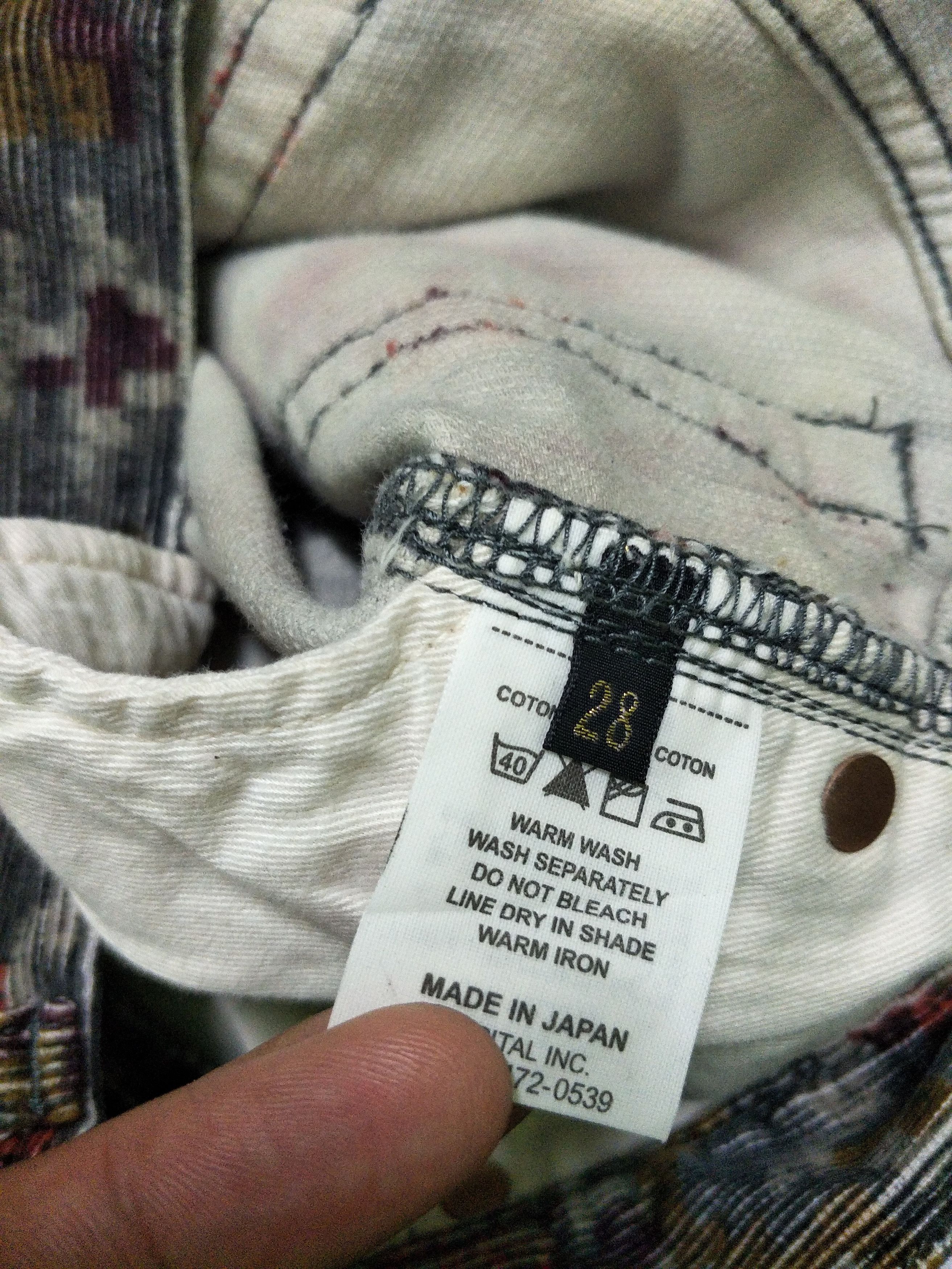 Kapital Kapital Native Cordoruy Slim Fit Vintage Size US 29 - 6 Thumbnail
