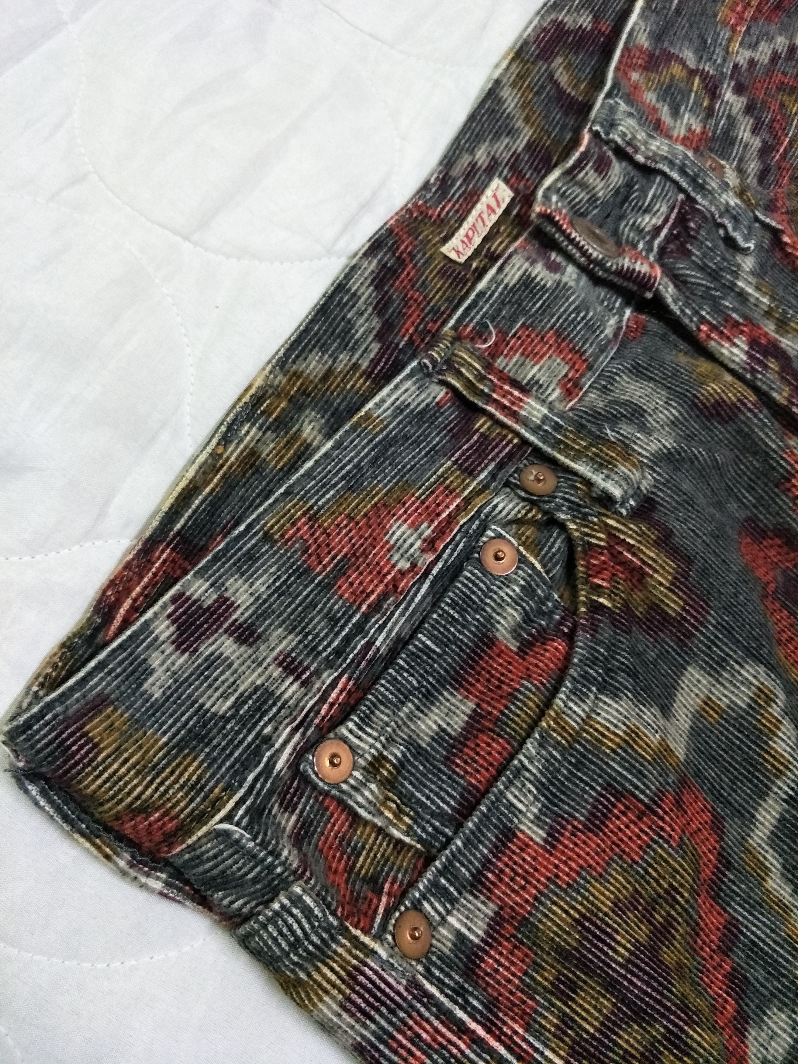 Kapital Kapital Native Cordoruy Slim Fit Vintage Size US 29 - 4 Thumbnail