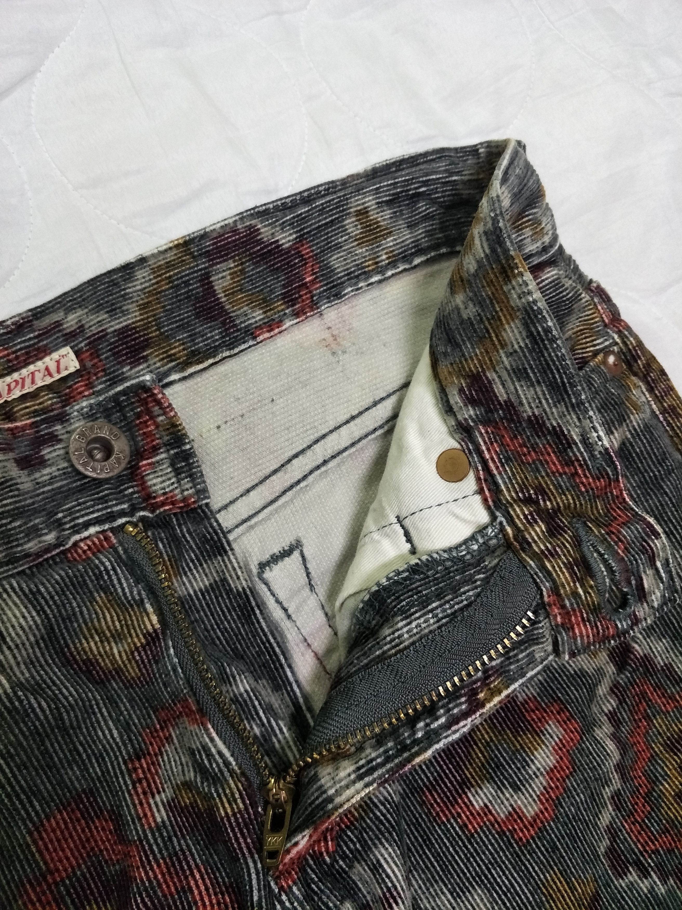 Kapital Kapital Native Cordoruy Slim Fit Vintage Size US 29 - 3 Thumbnail