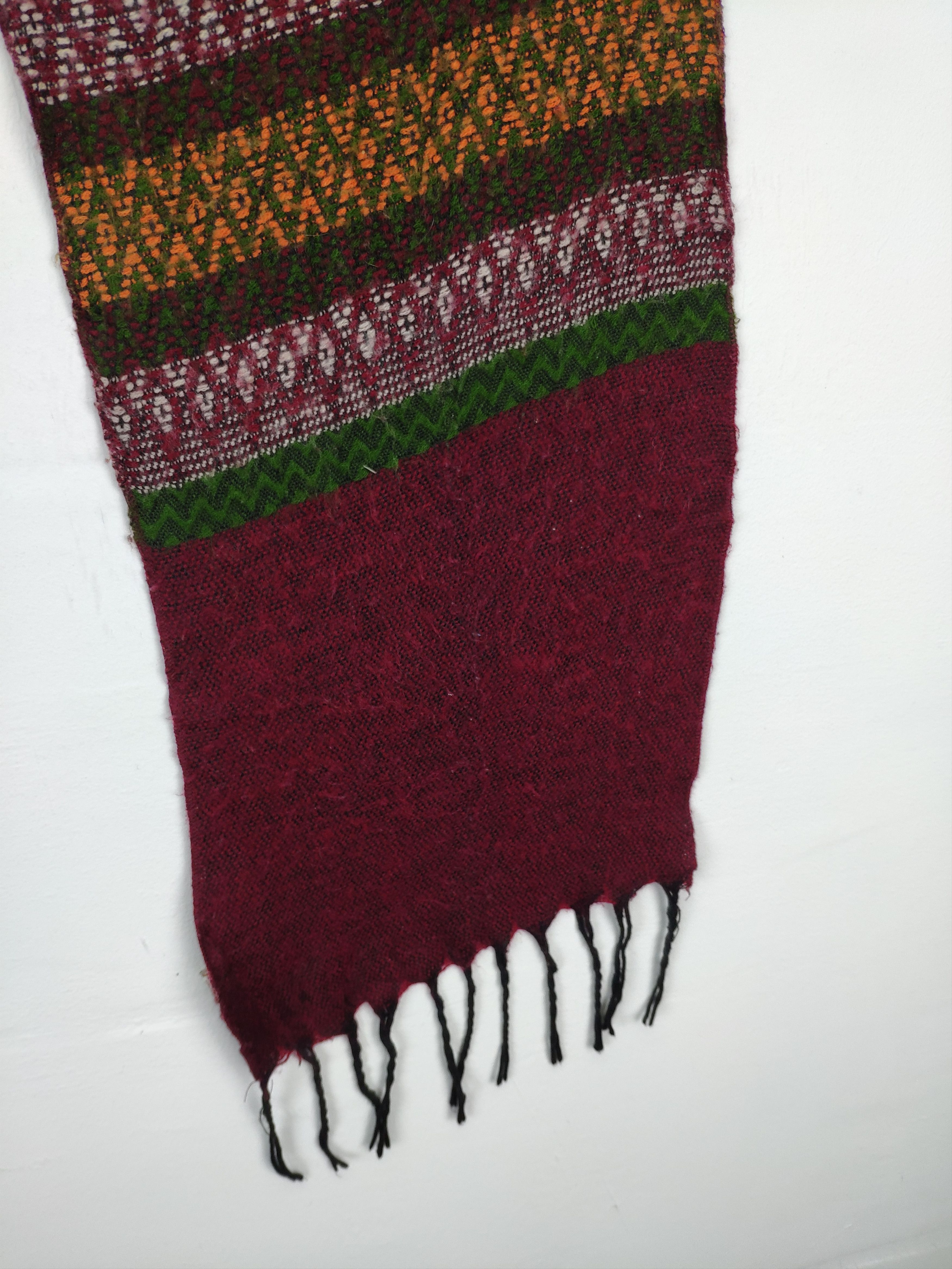 Native × Vintage Steal 💥 Unbranded Native Wool Scarf Muffler Size ONE SIZE - 6 Thumbnail