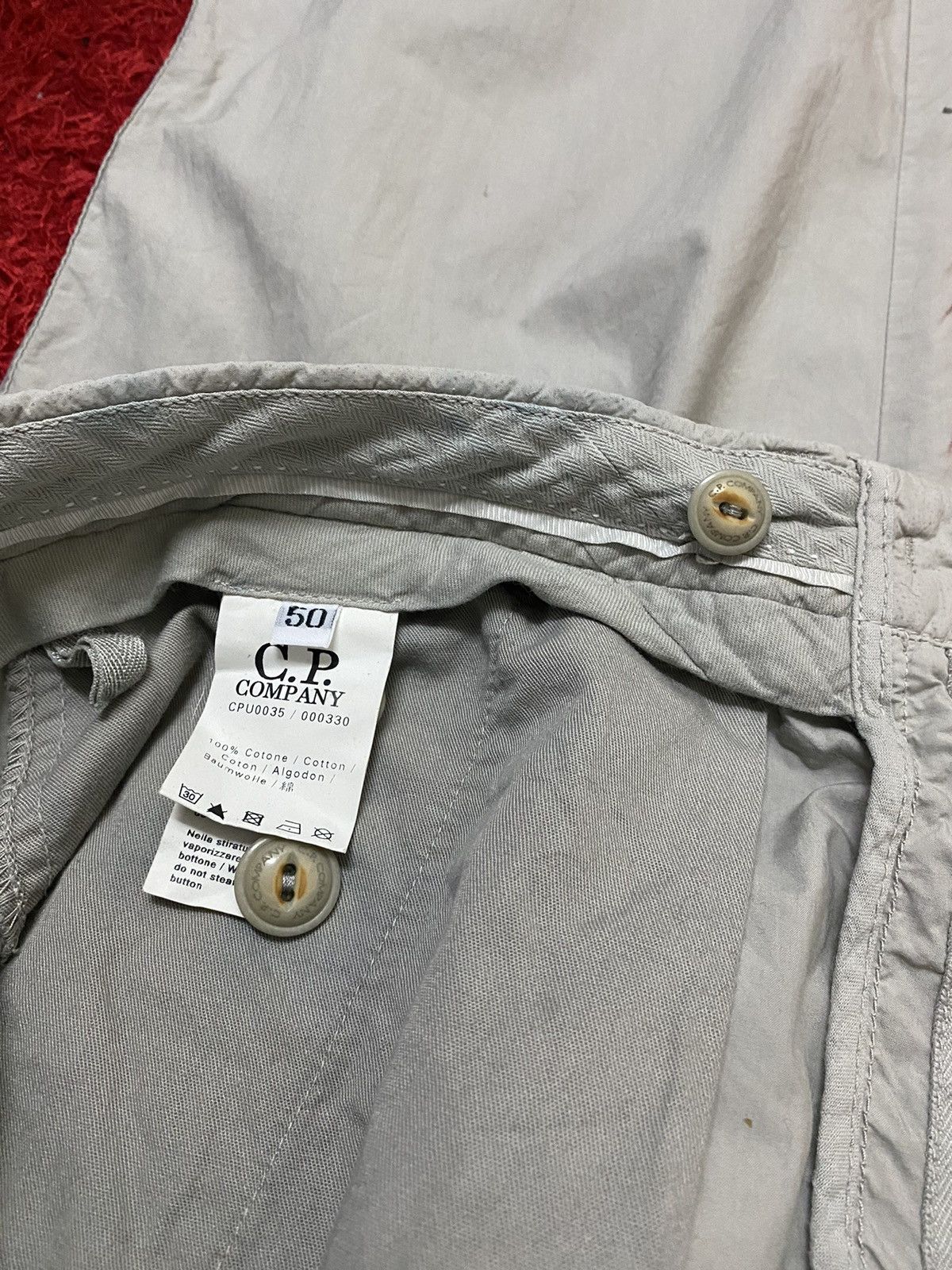 C.P. COMPANY GREAT THIN COTTON PANTS