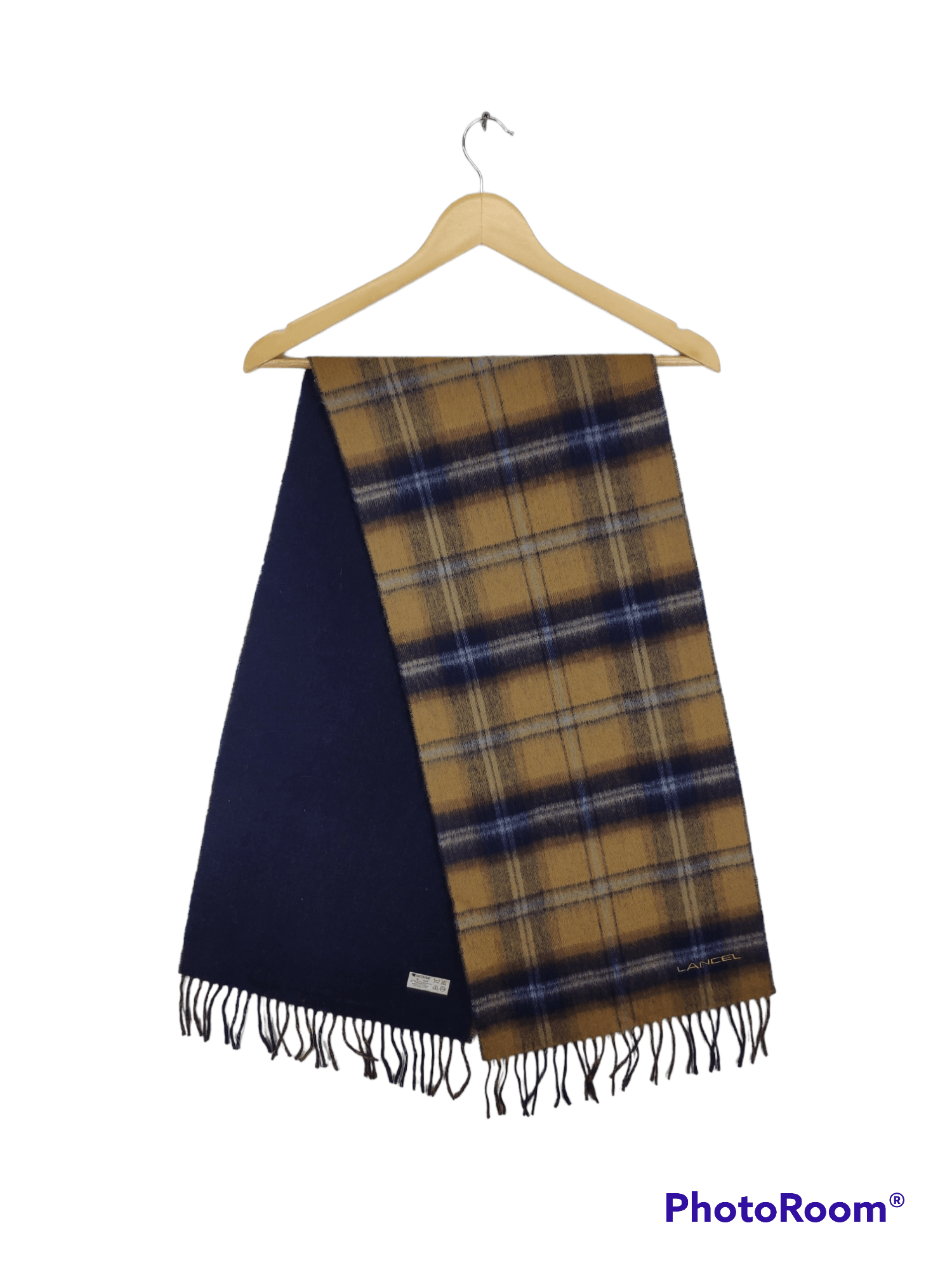 Lancel × Vintage Steal 💥 Lancel Wool Scarf Muffler Size ONE SIZE - 1 Thumbnail