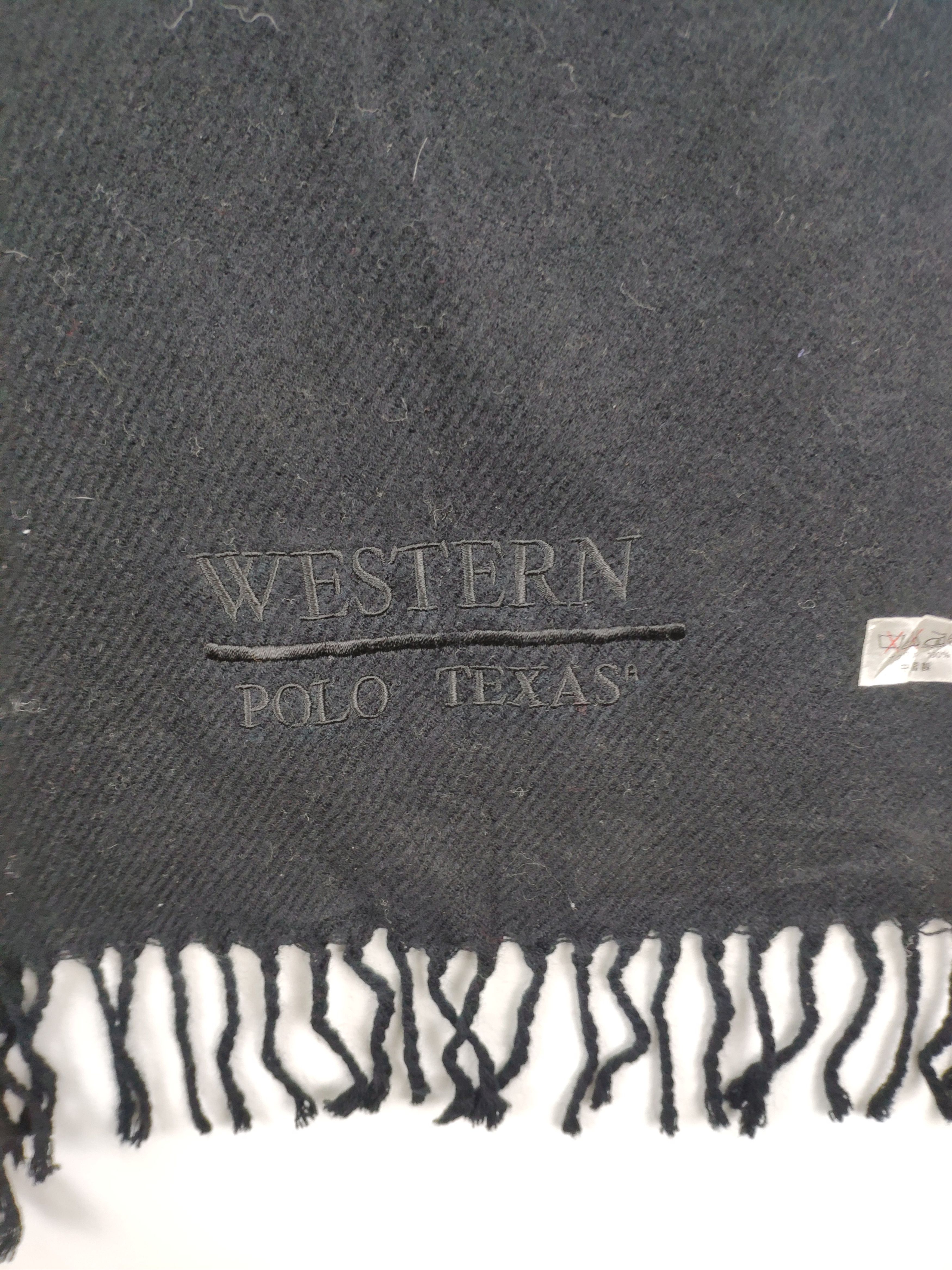 Vintage Steal 💥 Western Polo Texas Wool Scarf Muffler Size ONE SIZE - 4 Thumbnail