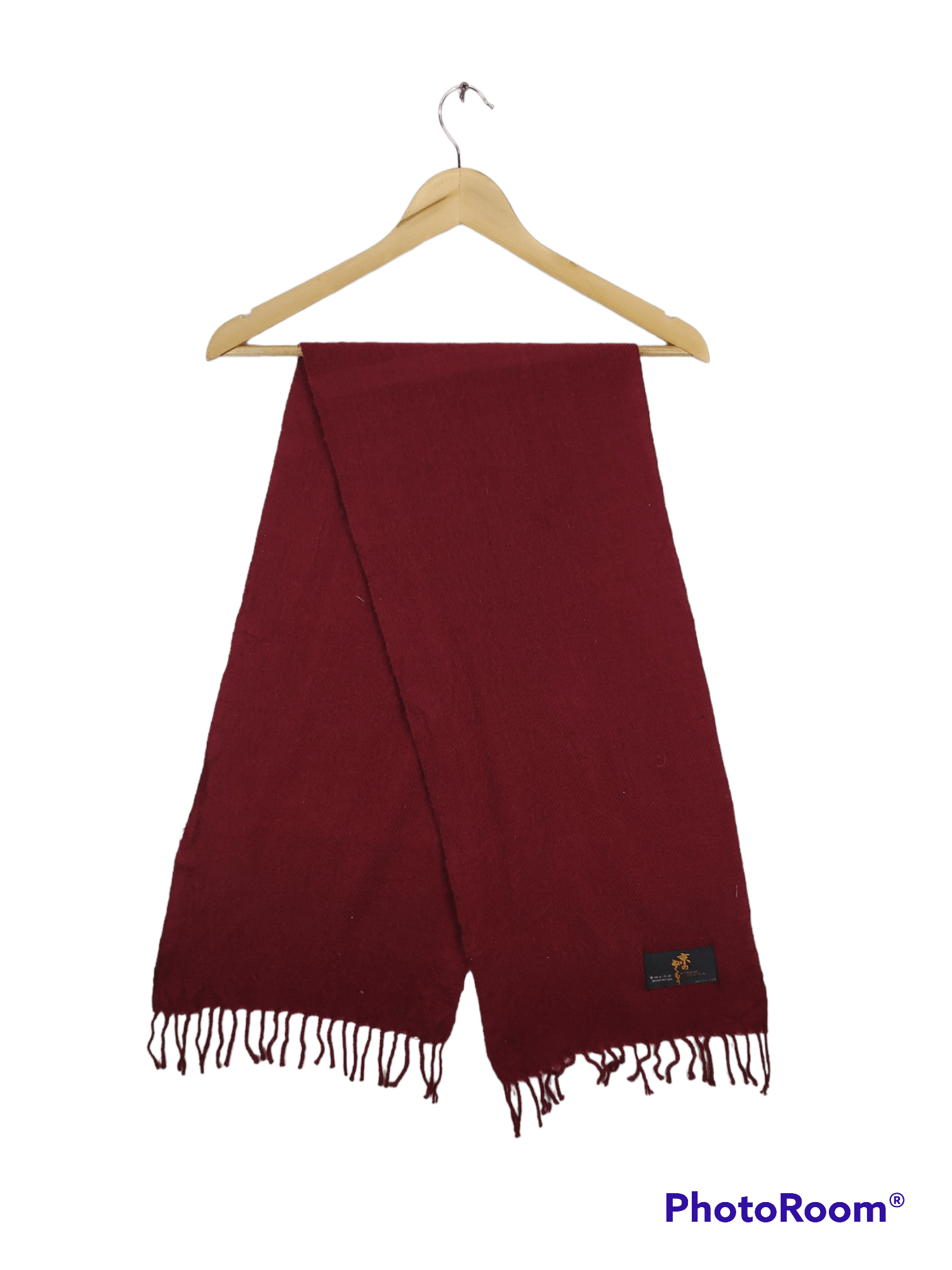 Japanese Brand Steal 💥 Japanese Brand Hiromi Ichida Wool Scarf Muffler Size ONE SIZE - 1 Thumbnail