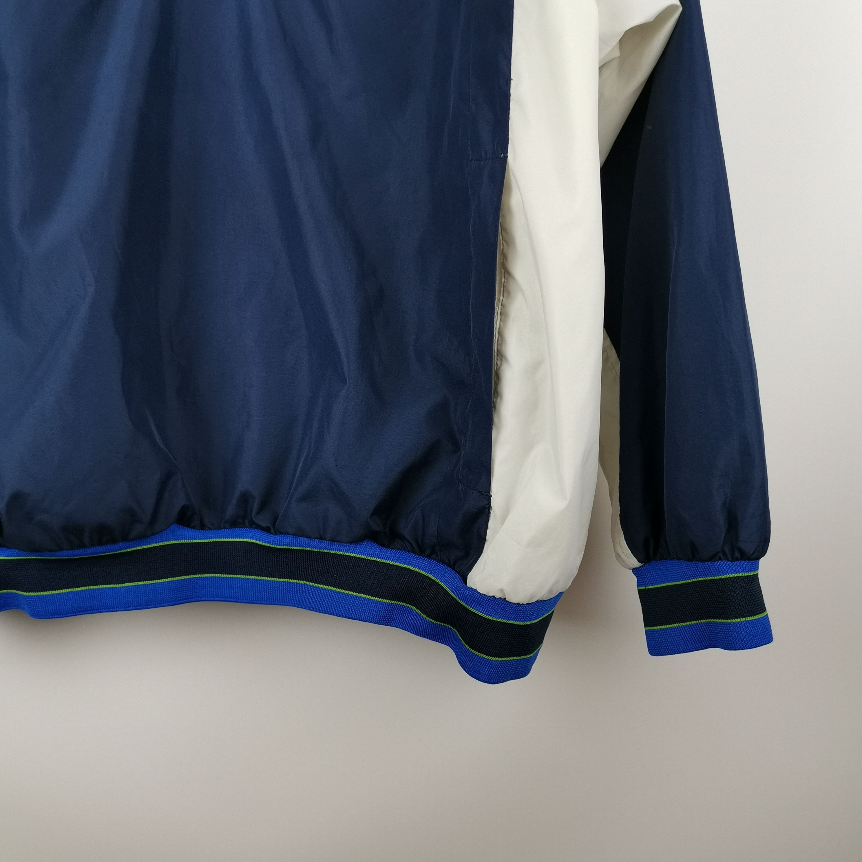 Nike Nike vintage 90s blue white anorak jacket Size US XL / EU 56 / 4 - 7 Thumbnail