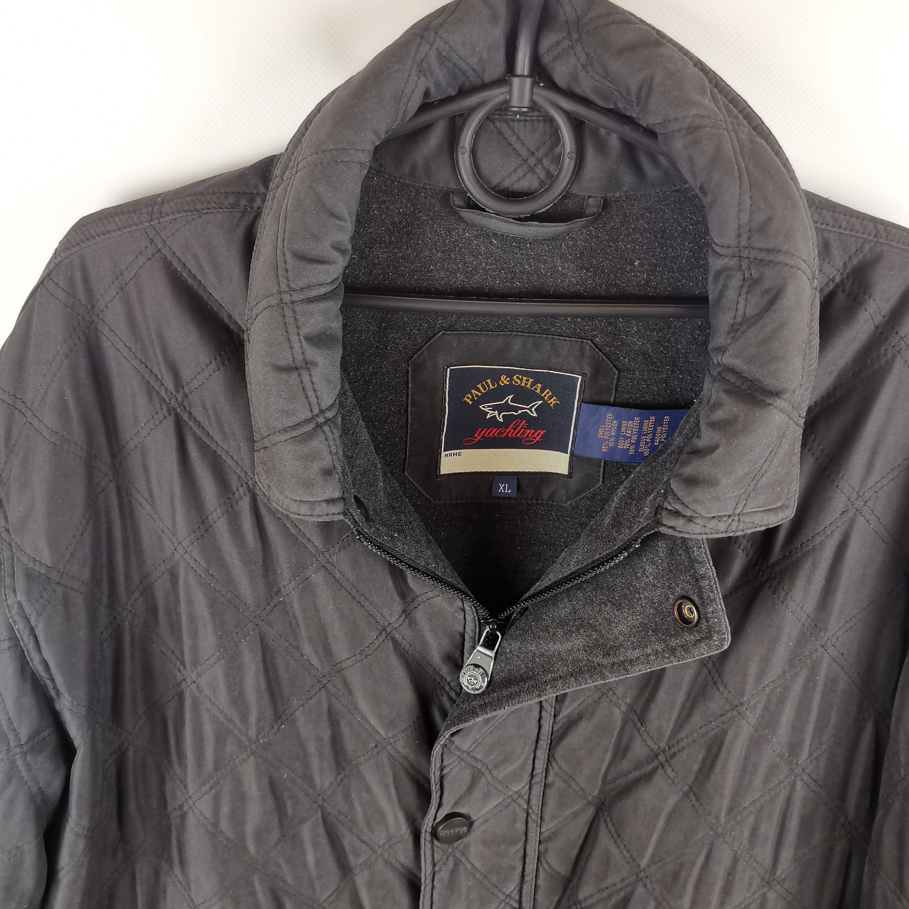 Paul & Shark Paul & Shark Yachting quilted jacket black Size US XL / EU 56 / 4 - 9 Thumbnail