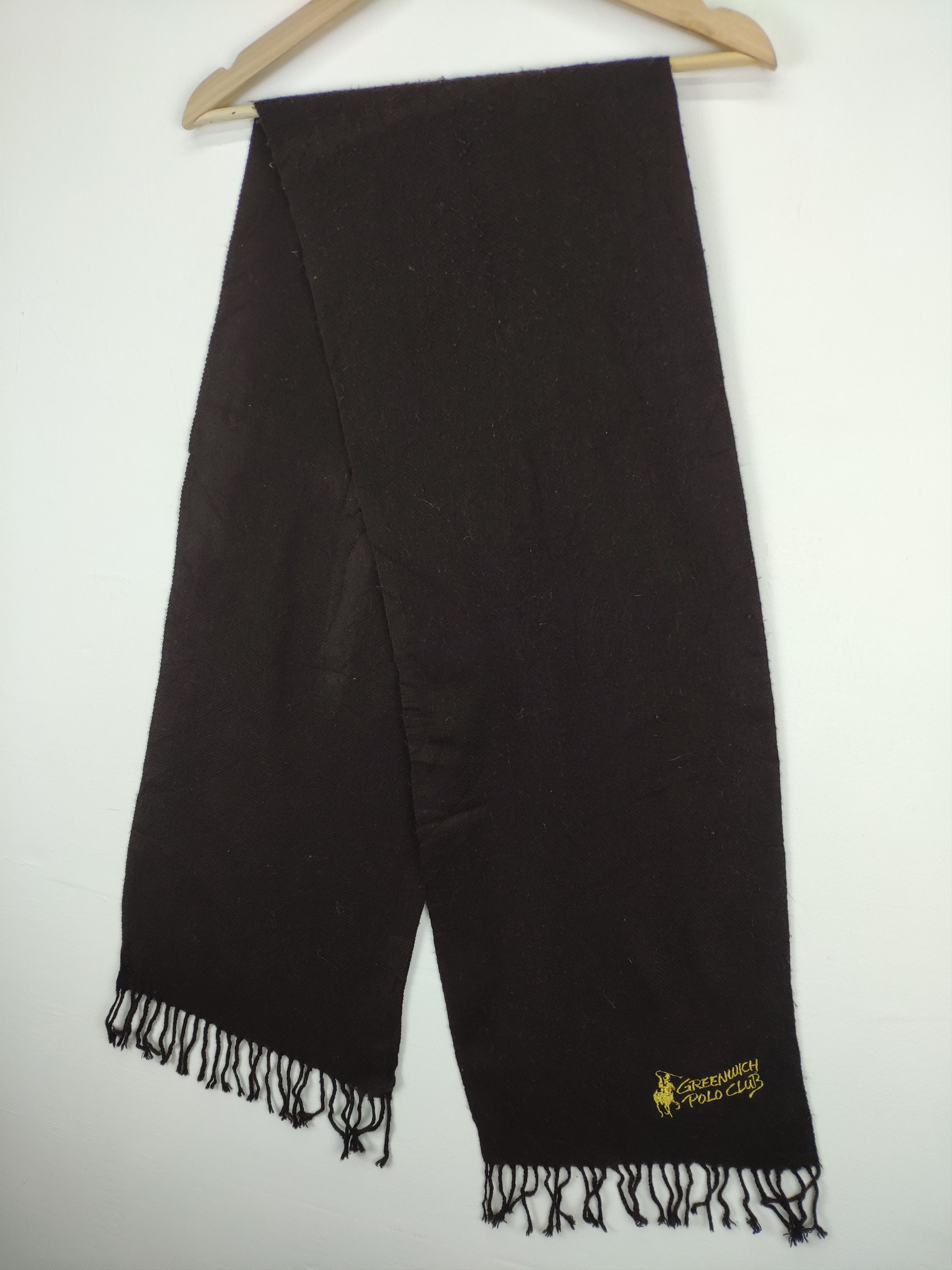 Vintage Steal 💥 Greenwich Polo Club Wool Scarf Muffler Size ONE SIZE - 2 Thumbnail