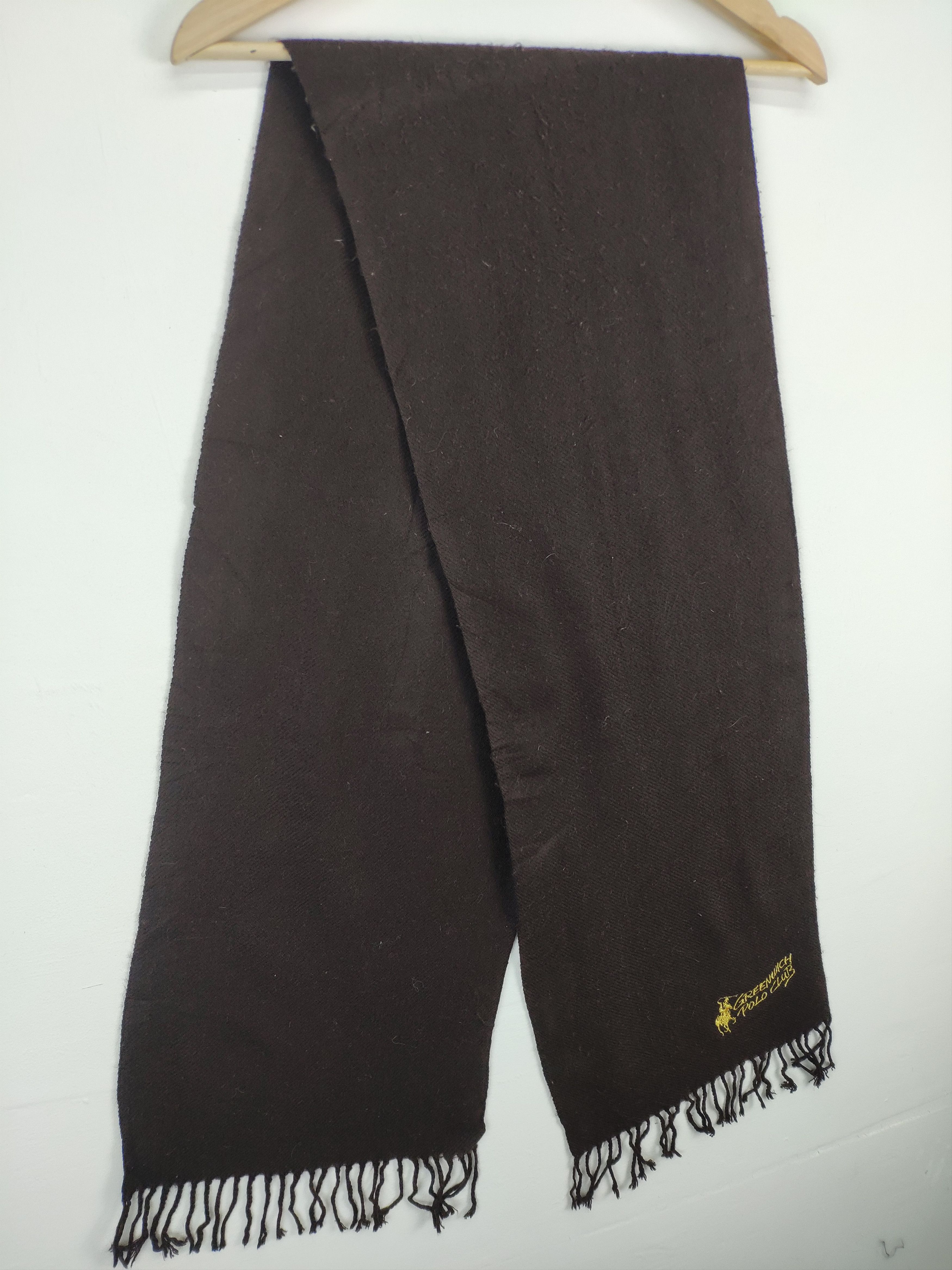 Vintage Steal 💥 Greenwich Polo Club Wool Scarf Muffler Size ONE SIZE - 3 Thumbnail