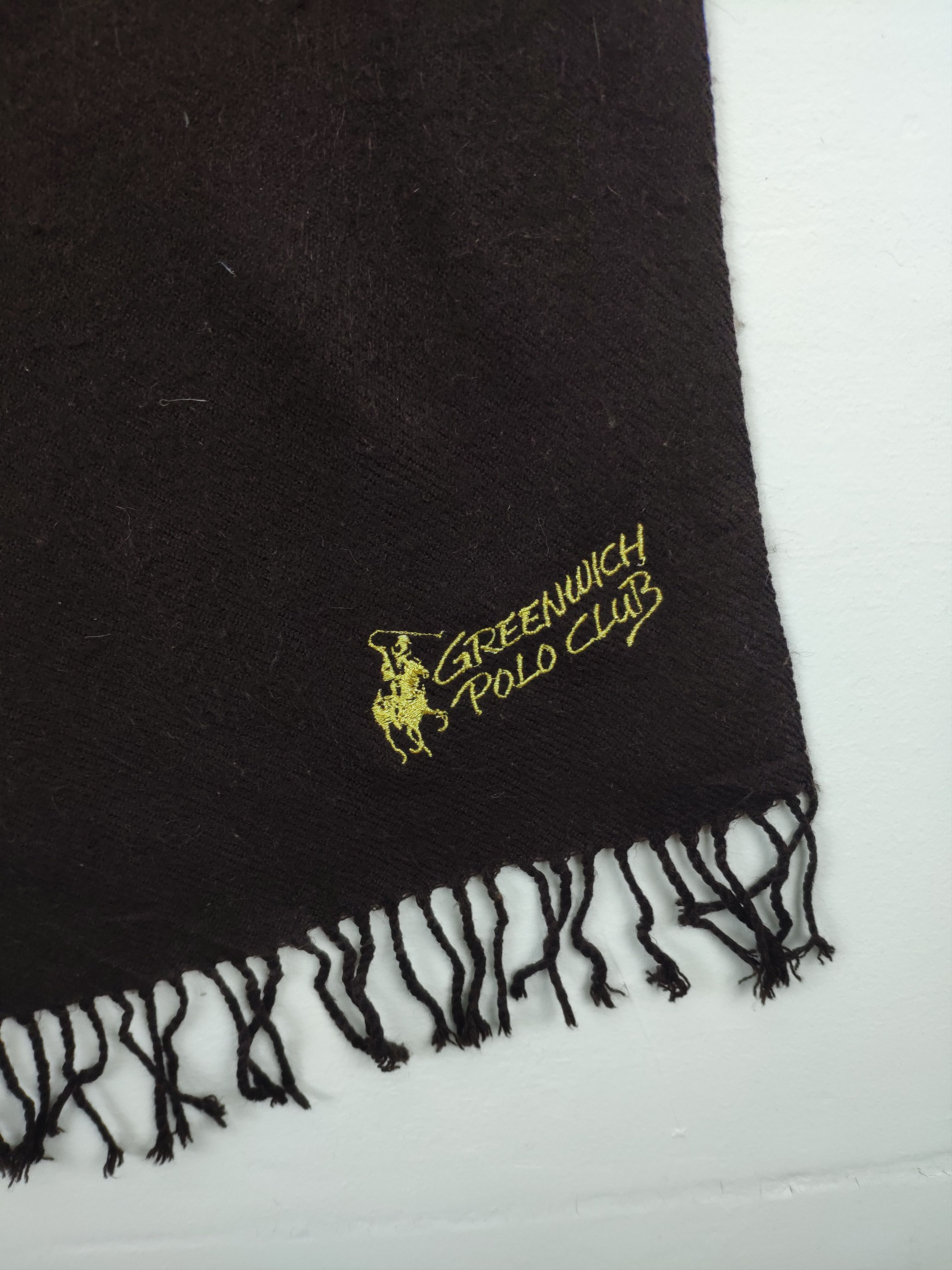 Vintage Steal 💥 Greenwich Polo Club Wool Scarf Muffler Size ONE SIZE - 4 Thumbnail