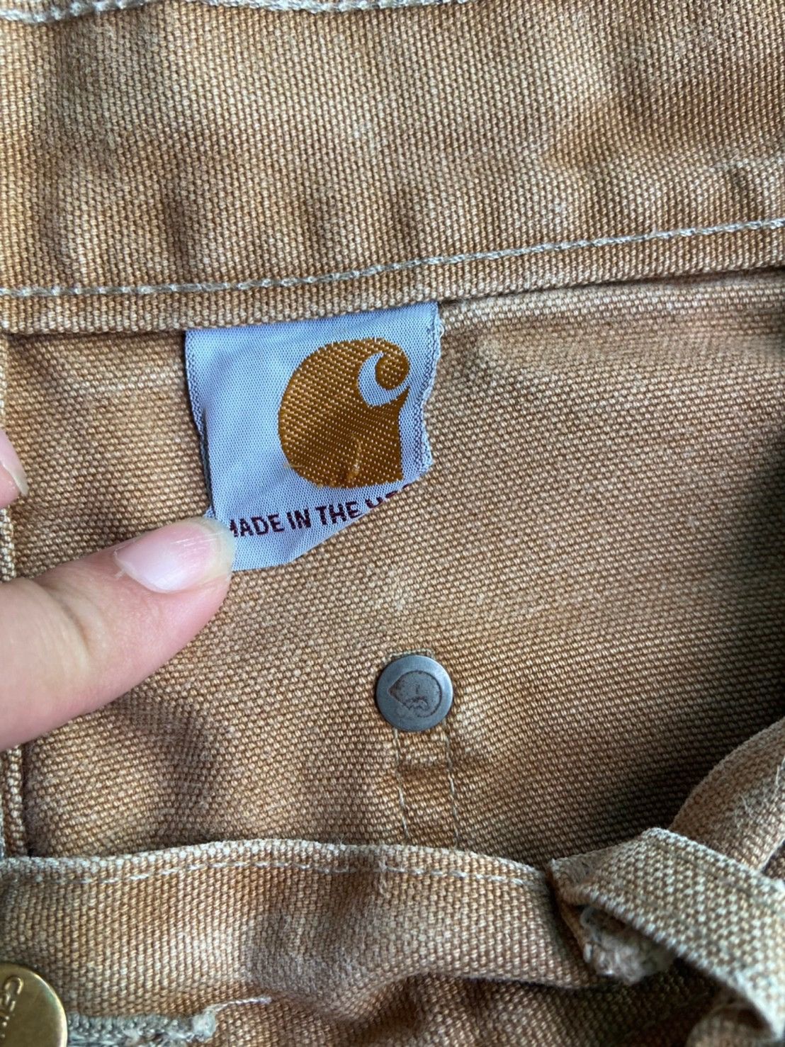Carhartt Vintage Carhartt Double Knee Work Pants Size US 30 / EU 46 - 10 Thumbnail