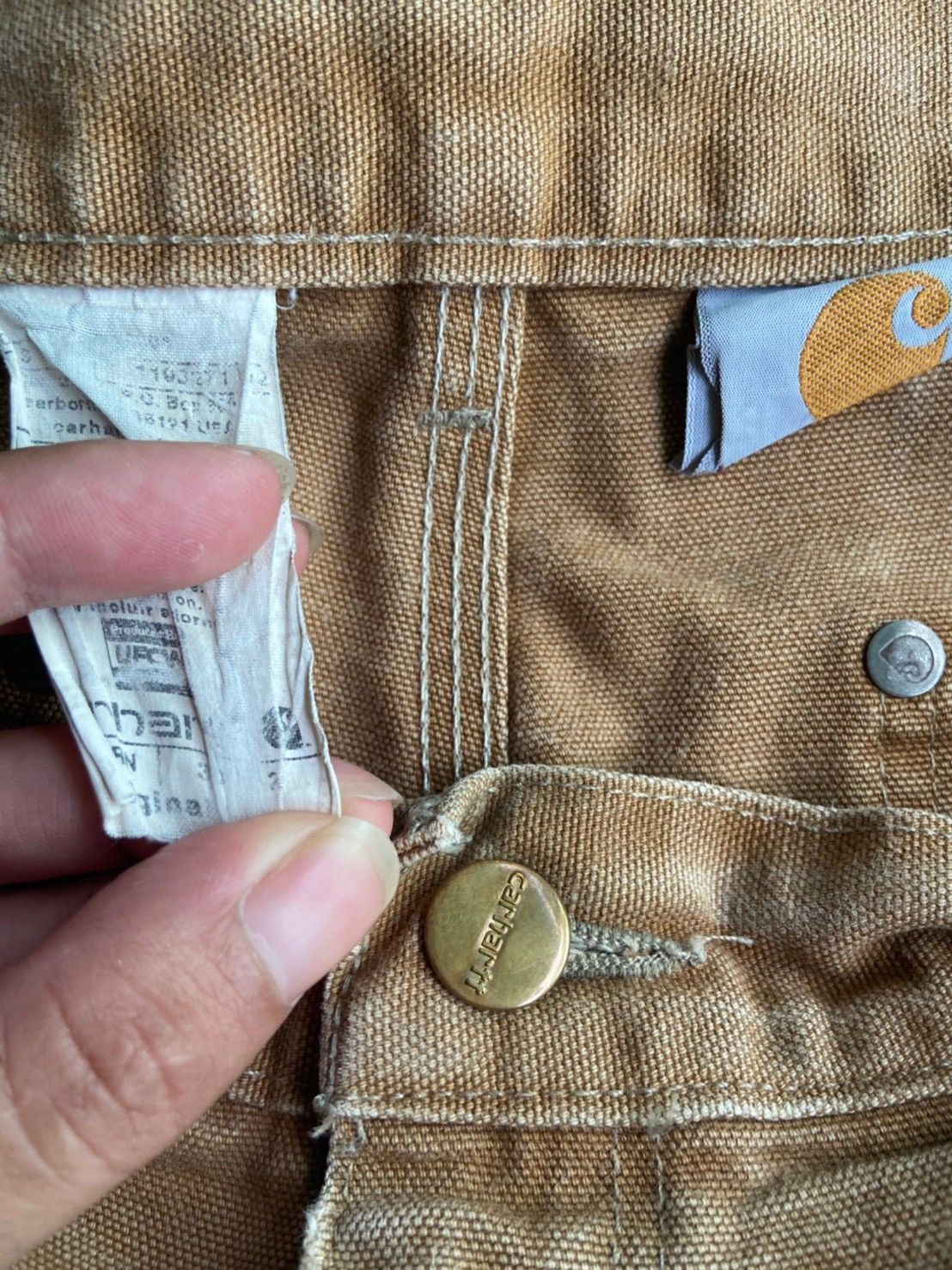 Carhartt Vintage Carhartt Double Knee Work Pants Size US 30 / EU 46 - 11 Thumbnail