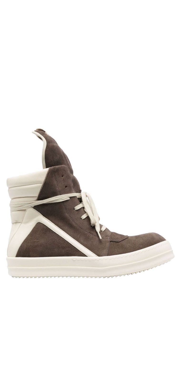 Rick Owens Rick Owens Geobasket Suede High Top Sneakers | Grailed
