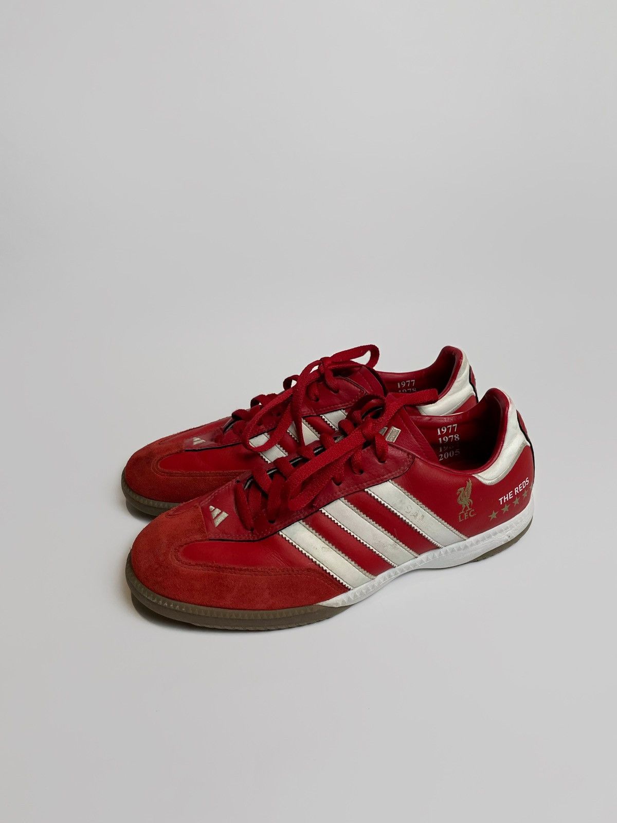 adidas gazelle silver green womens adidas Samba Liverpool FC White Red M 9.5 / W 10.5 main image 1