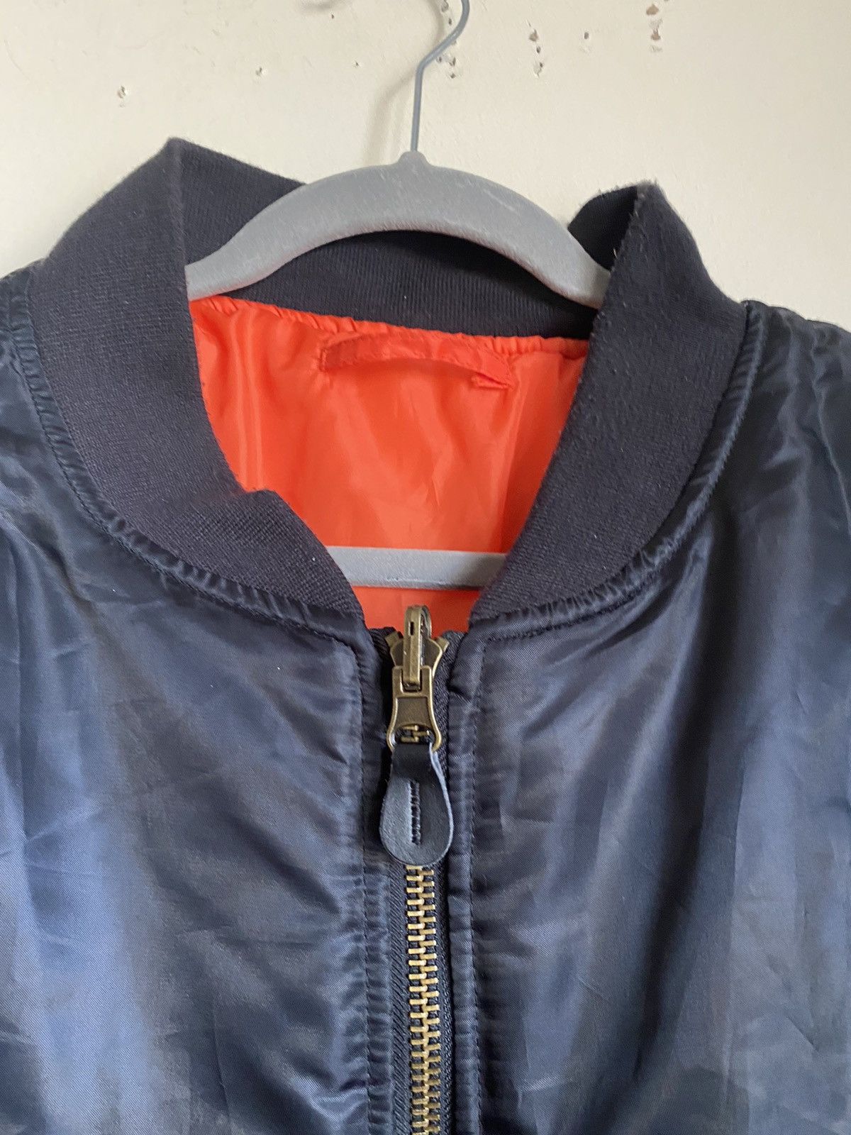 Vintage Vintage Military Bomber jacket Size US L / EU 52-54 / 3 - 3 Thumbnail