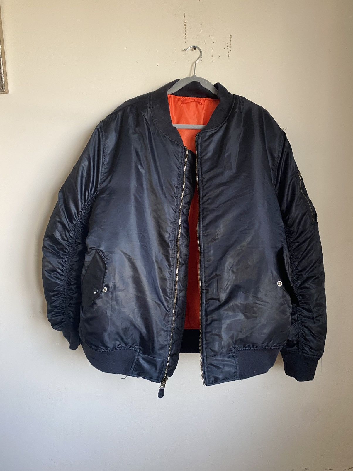 Vintage Vintage Military Bomber jacket Size US L / EU 52-54 / 3 - 2 Thumbnail