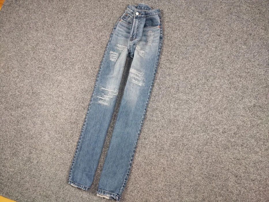 Japanese Brand Vintage 90's Japan Distressed Denim Original Gany Jeans Size US 32 / EU 48 - 2 Thumbnail