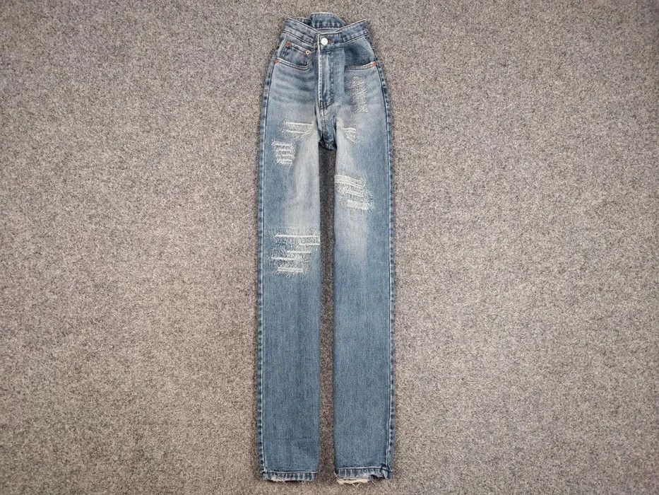 Japanese Brand Vintage 90's Japan Distressed Denim Original Gany Jeans Size US 32 / EU 48 - 1 Thumbnail