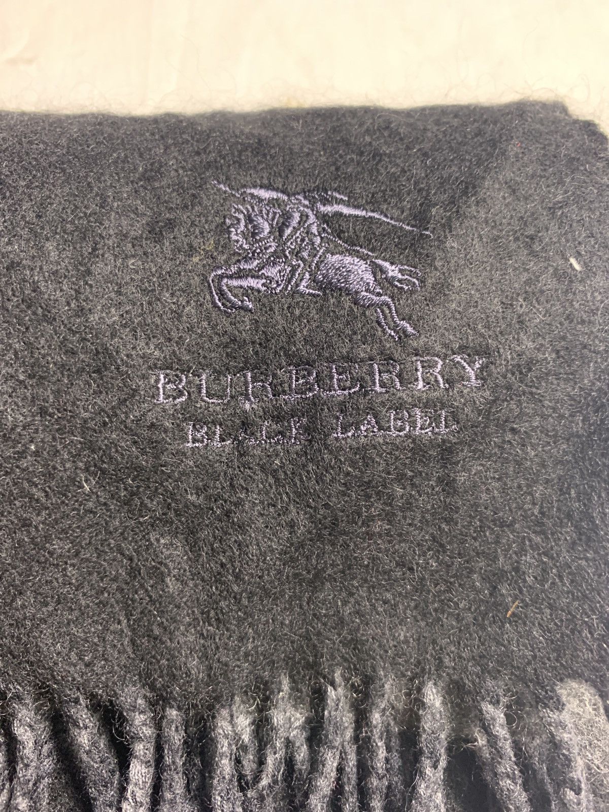 Burberry Burberry Black Label Wool Scarf / Muffler Size ONE SIZE - 6 Thumbnail