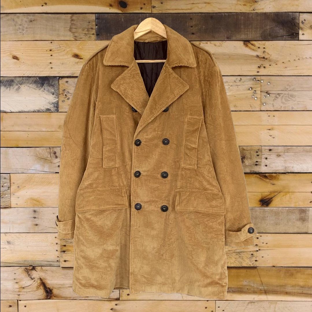 Zara Corduroy Long Coat