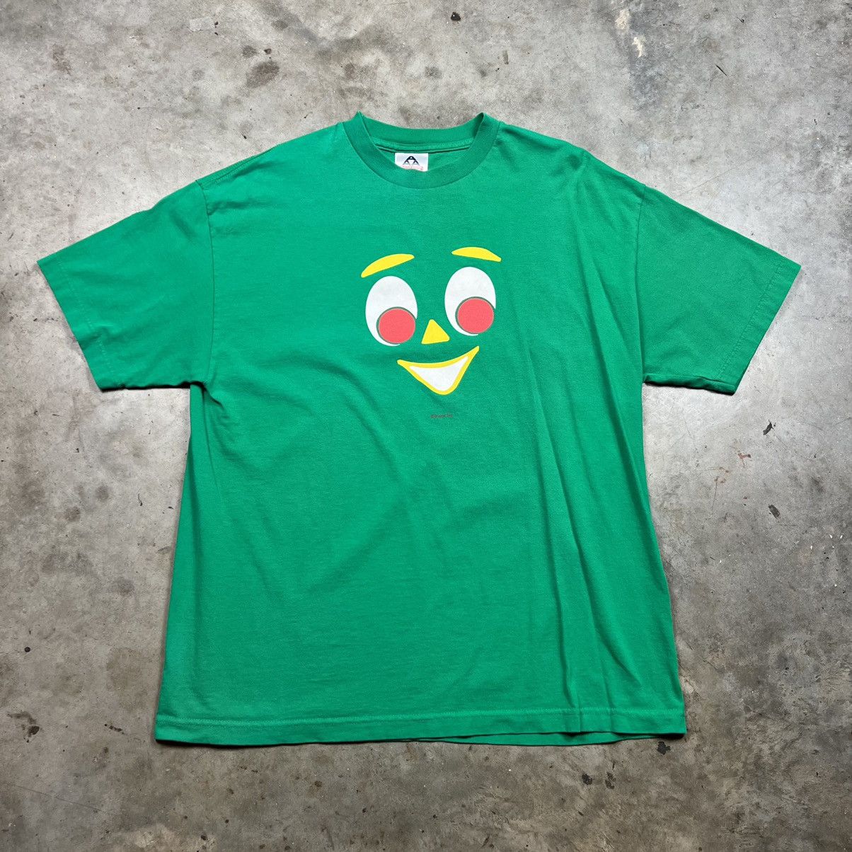 Cartoon Network 90’s Green Gumby Movie promo T-shirt Size US XL / EU 56 / 4 - 2 Thumbnail