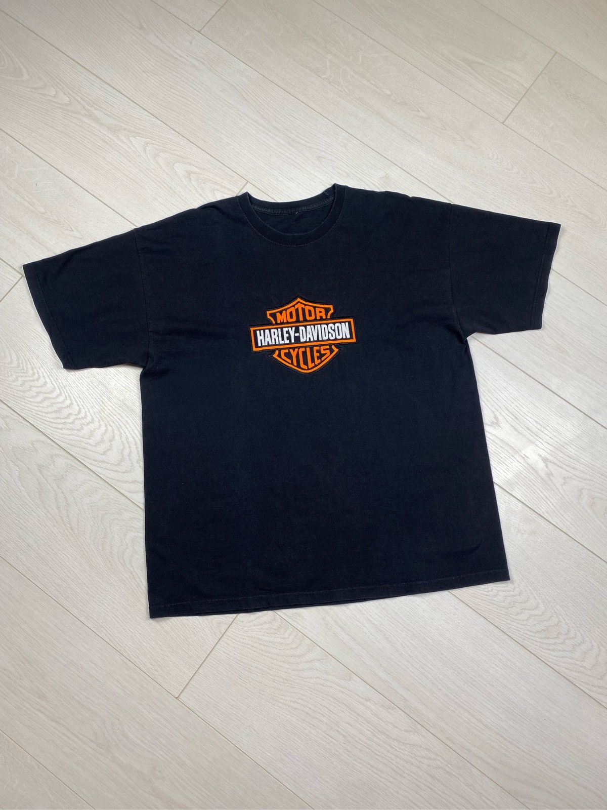 Harley Davidson × Made In Usa × Vintage Harley Davidson 90s Shirt 